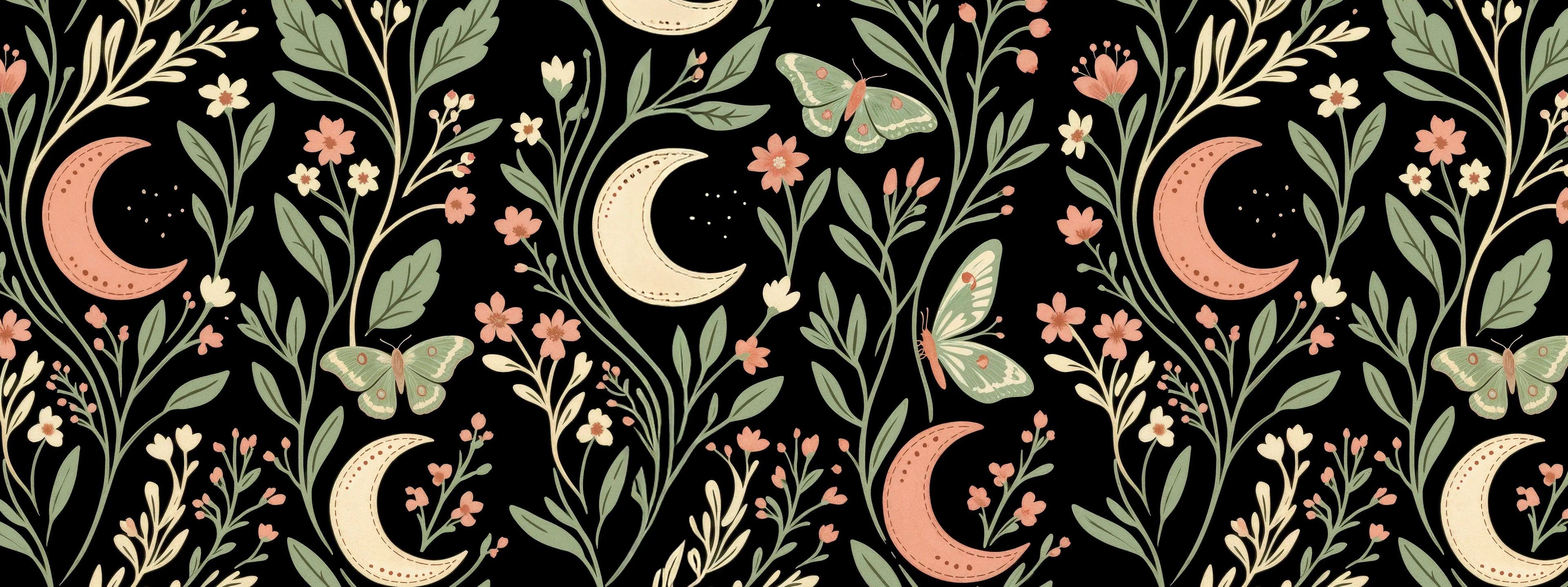 Lunar Moth Garden Infin8 Mercantile