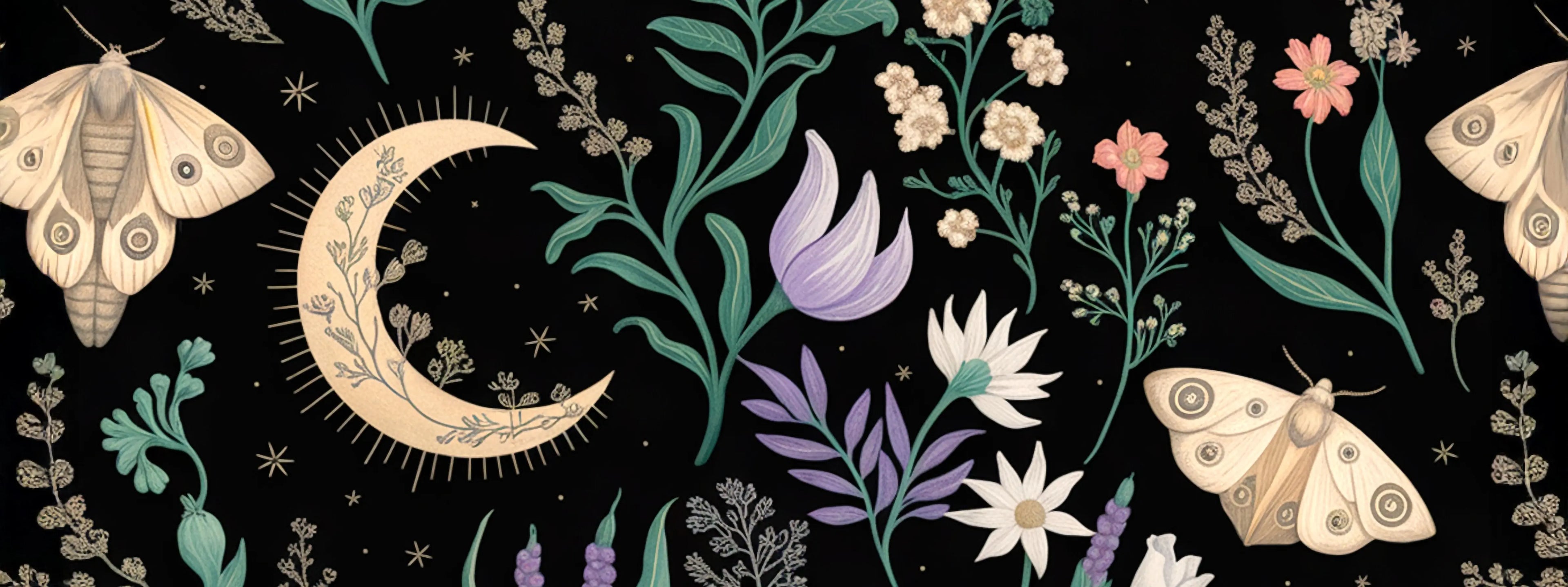 Celestial Moth Blooms Infin8 Mercantile