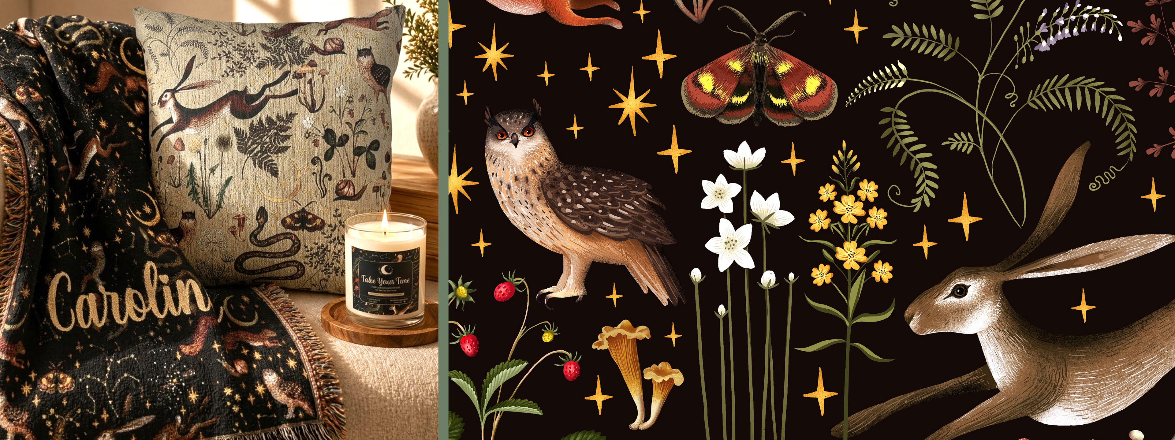 Midnight Woodland Reverie Infin8 Mercantile