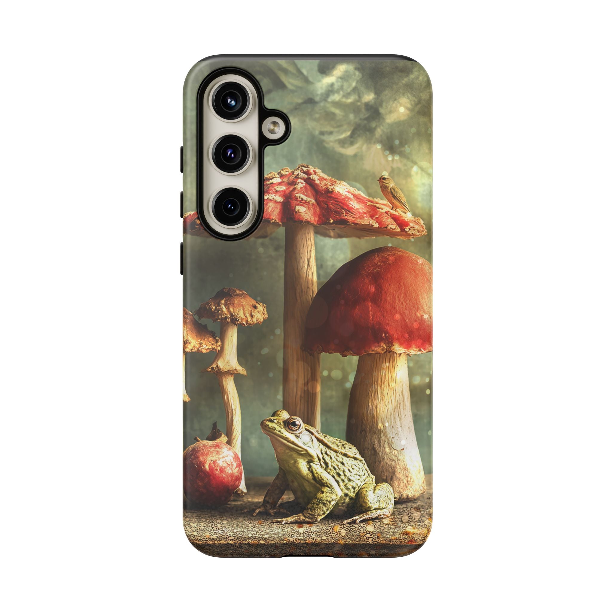 Toad and Stools Case, Crystal Phone case, Toad Stools Case - Tough Case for Toad Lovers, Gift for Her, Mushroom Decor, Toad Vibes