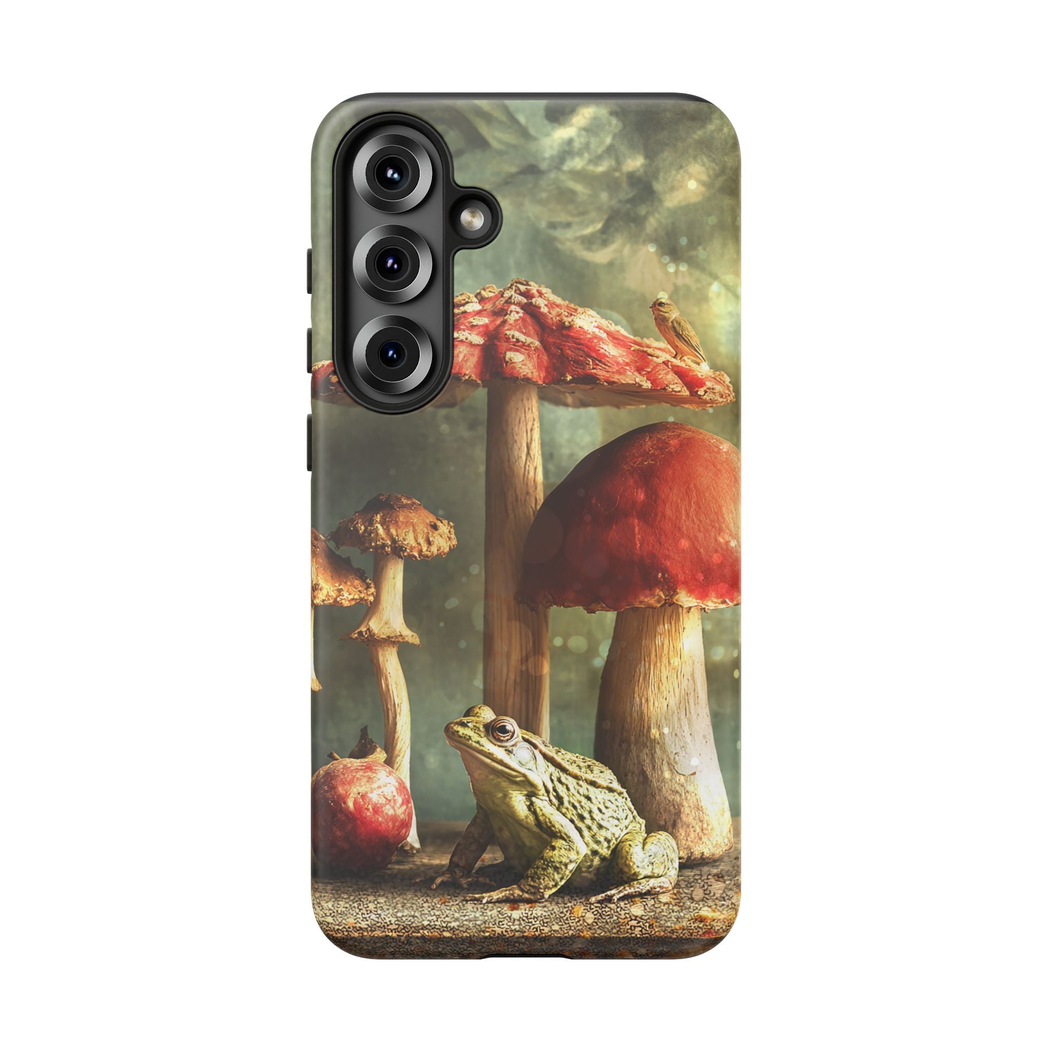 Toad and Stools Case, Crystal Phone case, Toad Stools Case - Tough Case for Toad Lovers, Gift for Her, Mushroom Decor, Toad Vibes