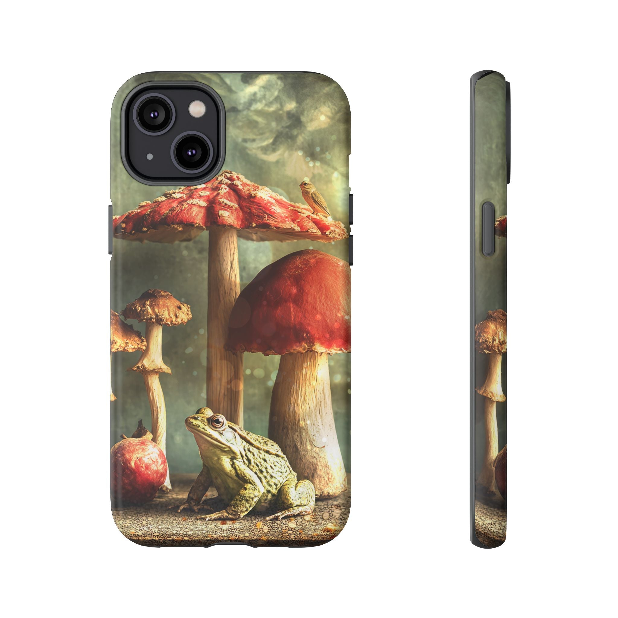 Toad and Stools Case, Crystal Phone case, Toad Stools Case - Tough Case for Toad Lovers, Gift for Her, Mushroom Decor, Toad Vibes
