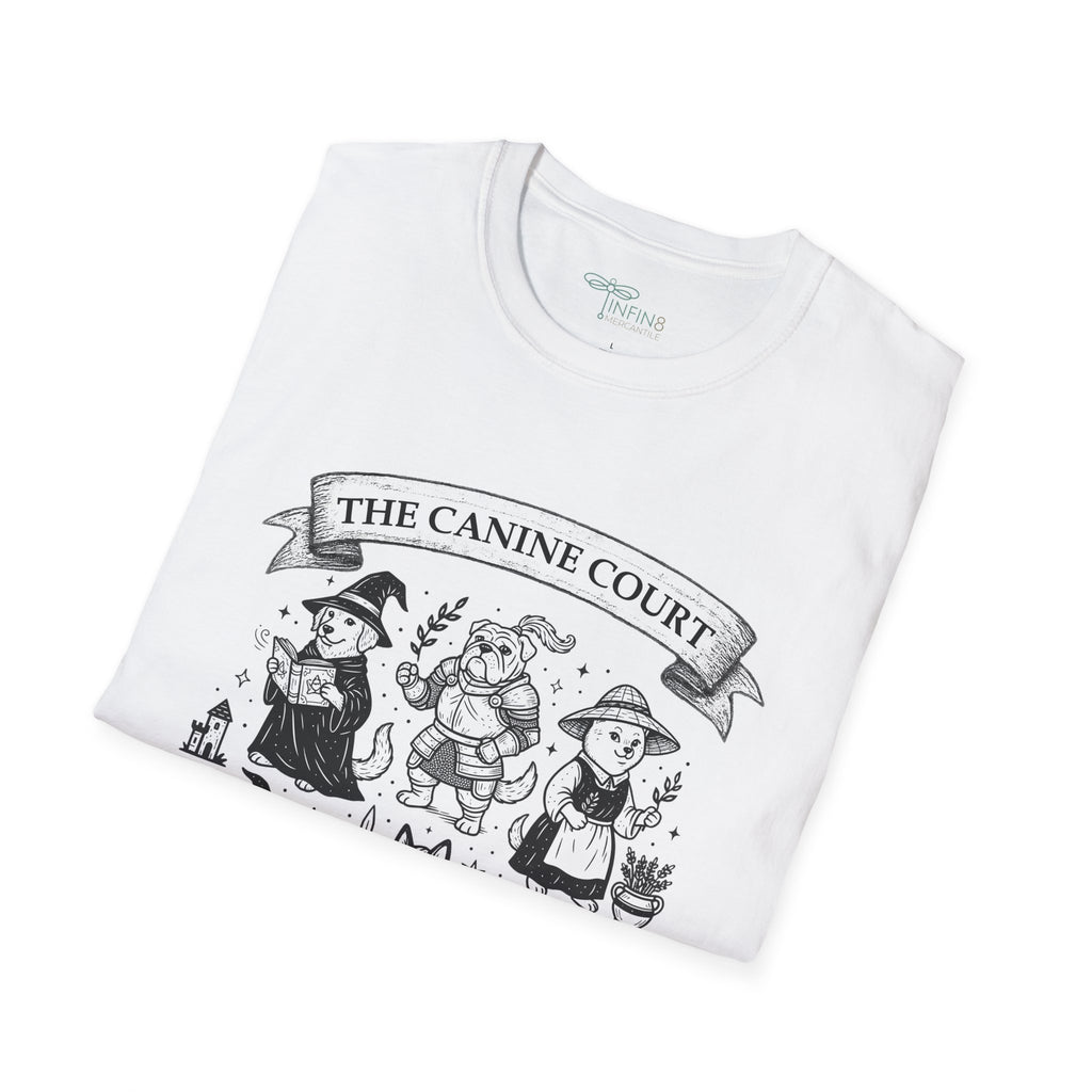 The Canine Court Medieval Dog Shirt | Castlecore Fantasy Dog Lover Gift