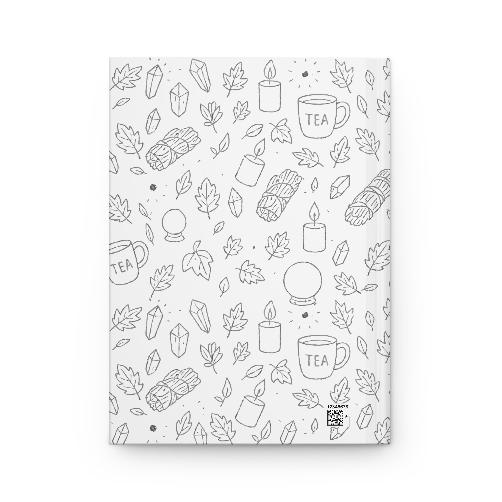 Spiritual Spell Journal, Hardcover Witch Notebook, Ritual Writing Book, Meditation Gift, Mystic Stationery for Intentions & Dreams