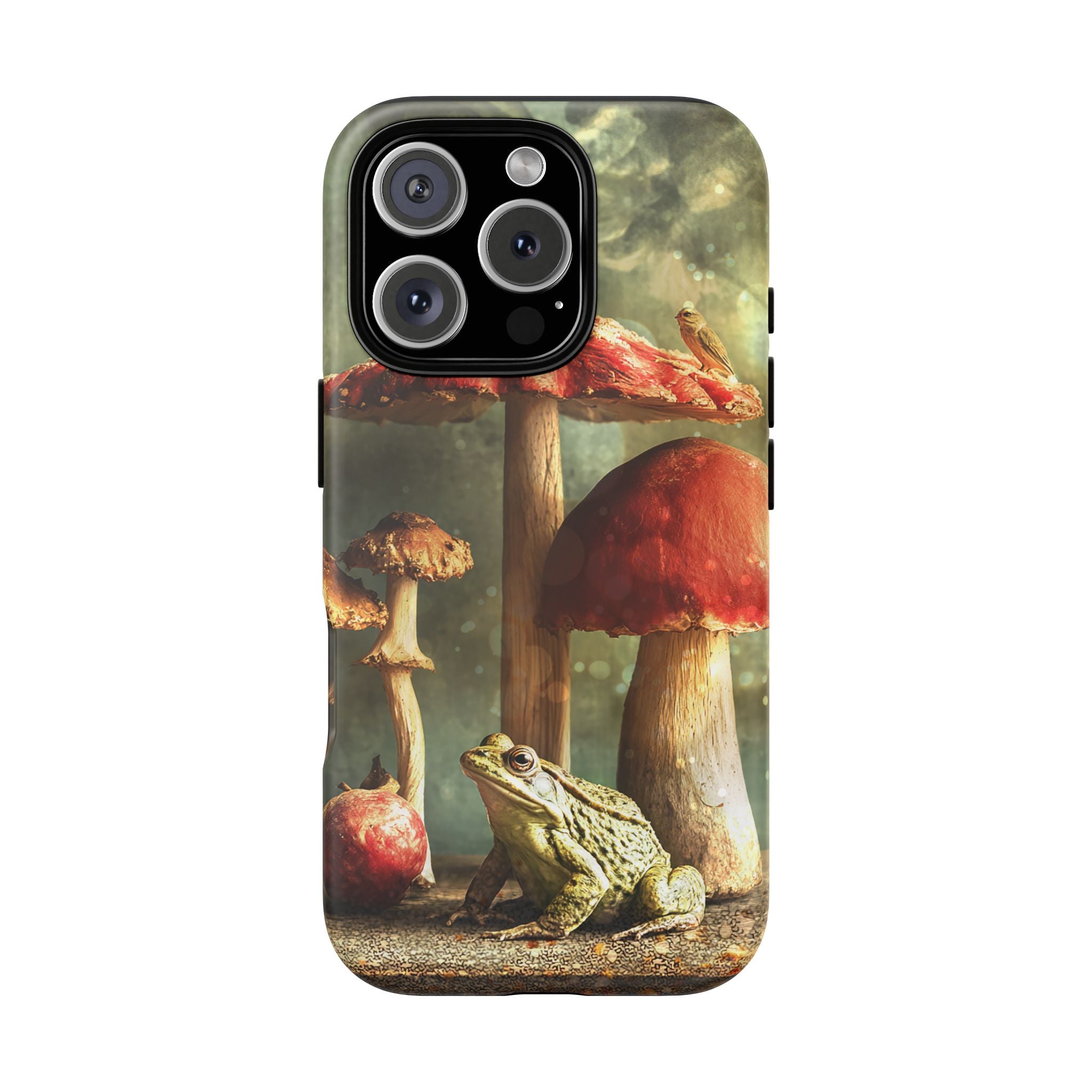 Toad and Stools Case, Crystal Phone case, Toad Stools Case - Tough Case for Toad Lovers, Gift for Her, Mushroom Decor, Toad Vibes