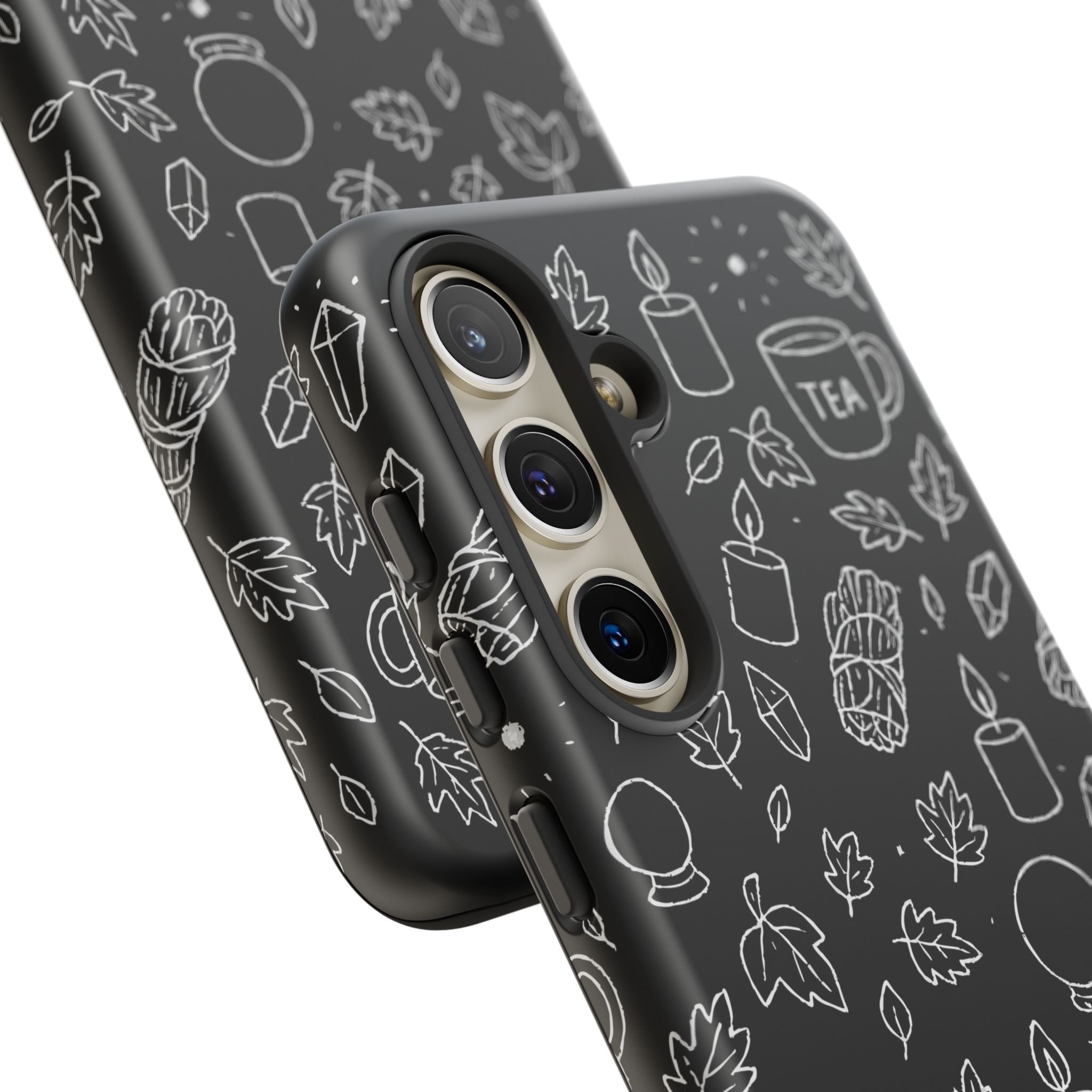 Spiritual Doodles Case, Crystal Phone case, Spiritual Doodles Case - Tough Case for Crystals Lovers, Gift for Her, Witch Decor, Phone Vibes