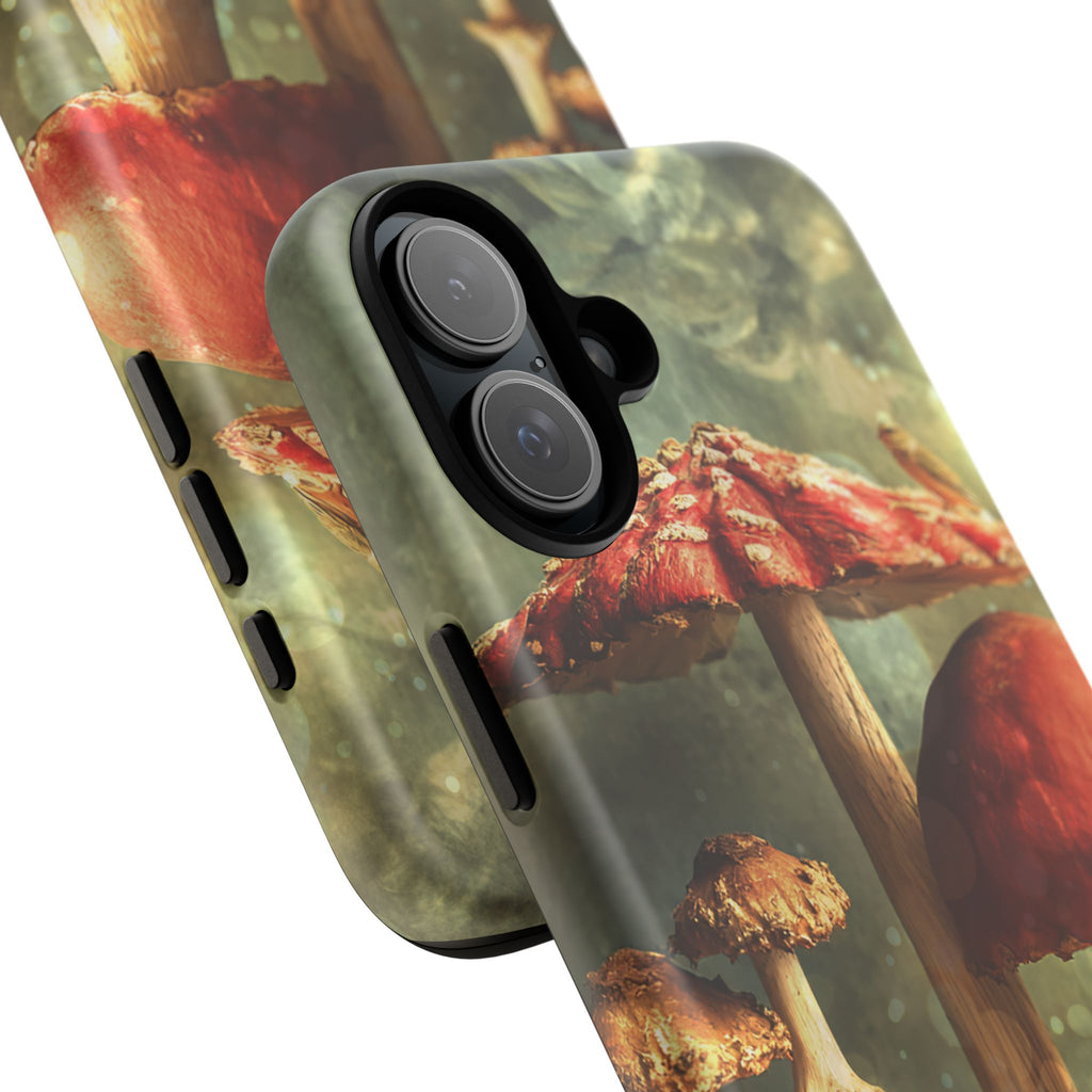 Toad and Stools Case, Crystal Phone case, Toad Stools Case - Tough Case for Toad Lovers, Gift for Her, Mushroom Decor, Toad Vibes