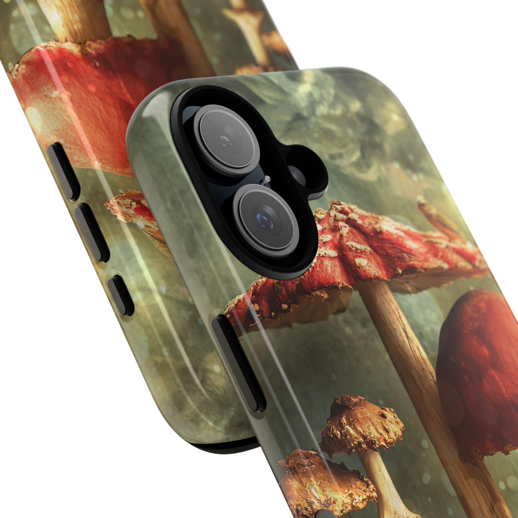 Toad and Stools Case, Crystal Phone case, Toad Stools Case - Tough Case for Toad Lovers, Gift for Her, Mushroom Decor, Toad Vibes