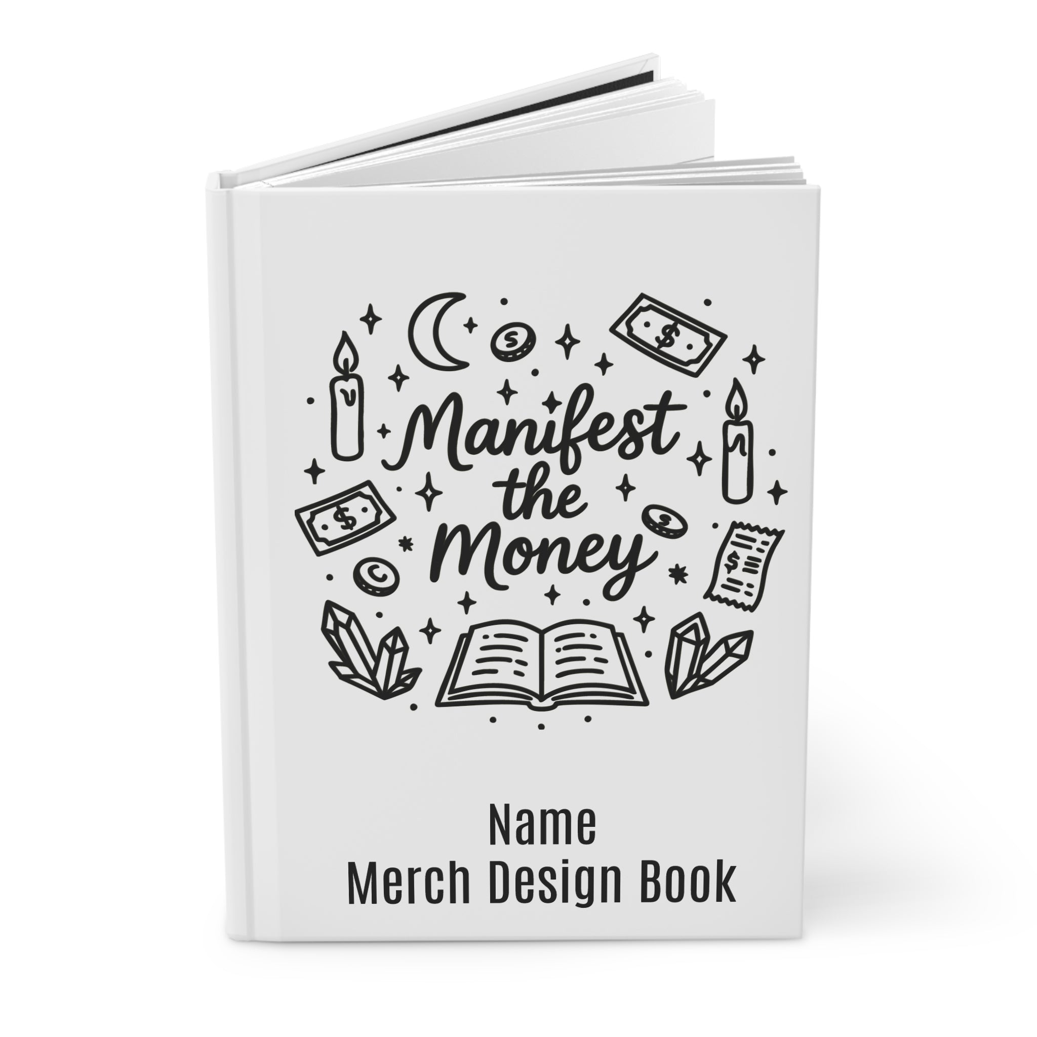 Manifest the Money Hardcover Journal | Manifestation Notebook, Abundance Planner