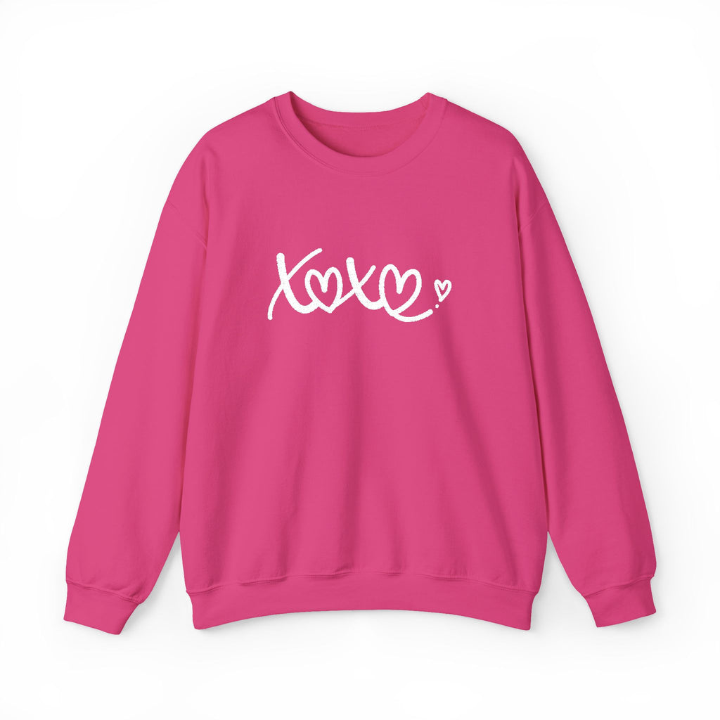 XOXO Embroidered Sweatshirt Hugs and Kisses