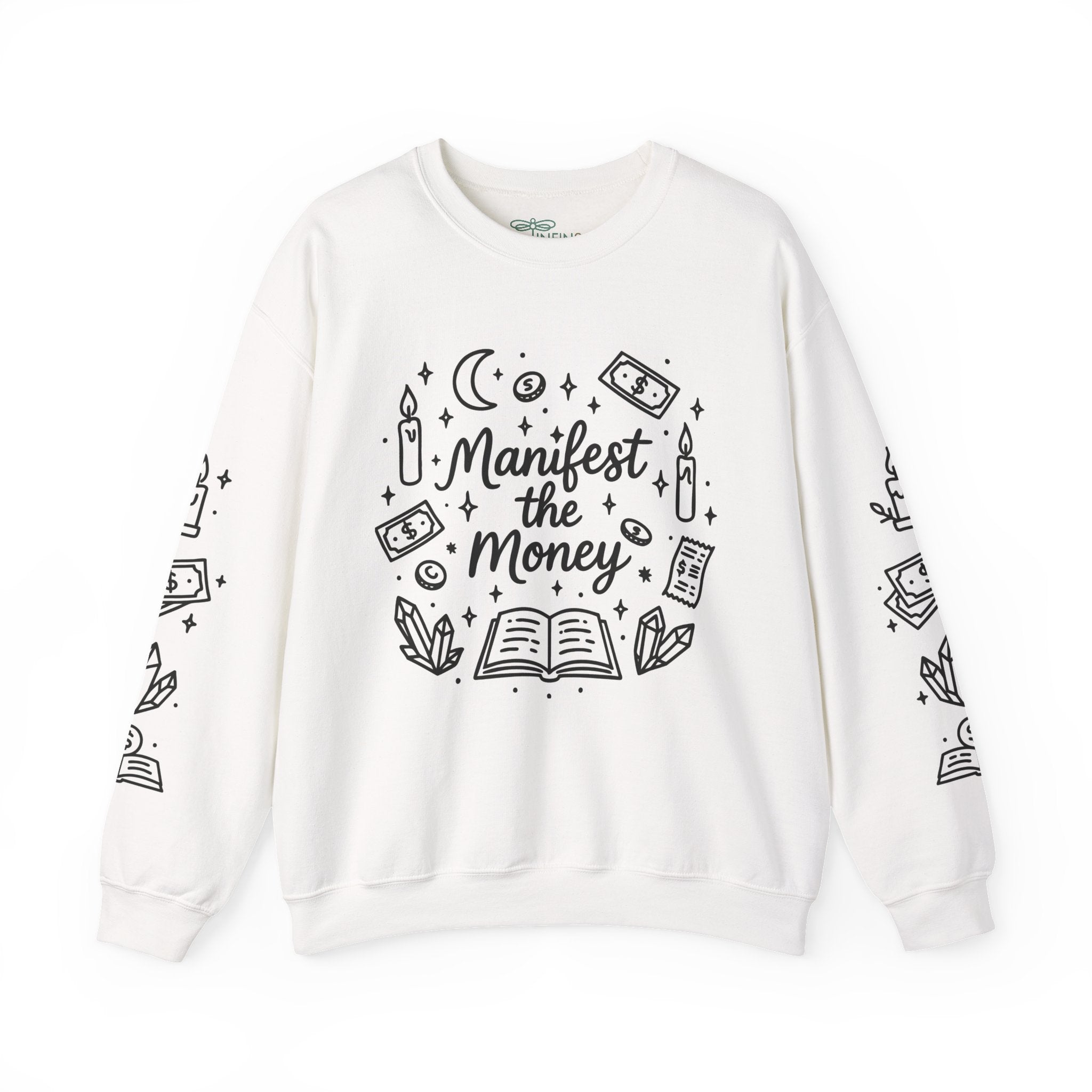 Manifest the Money Sweatshirt | Cozy Entrepreneur Vibes for E-Commerce Queens
