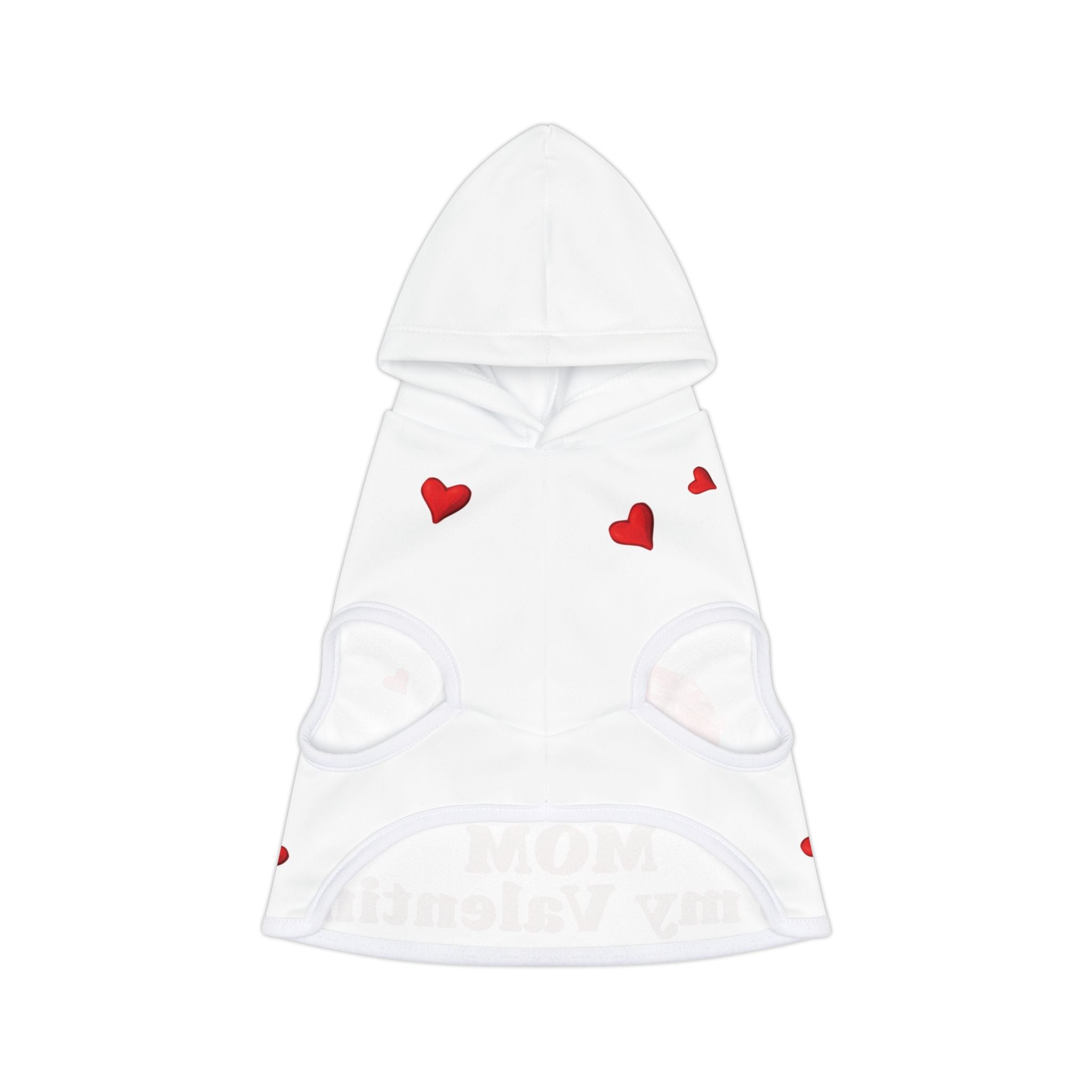 Black German Shepherd Valentine Dog Hoodie | Matching Dog Hoodie for Dog Mom Set