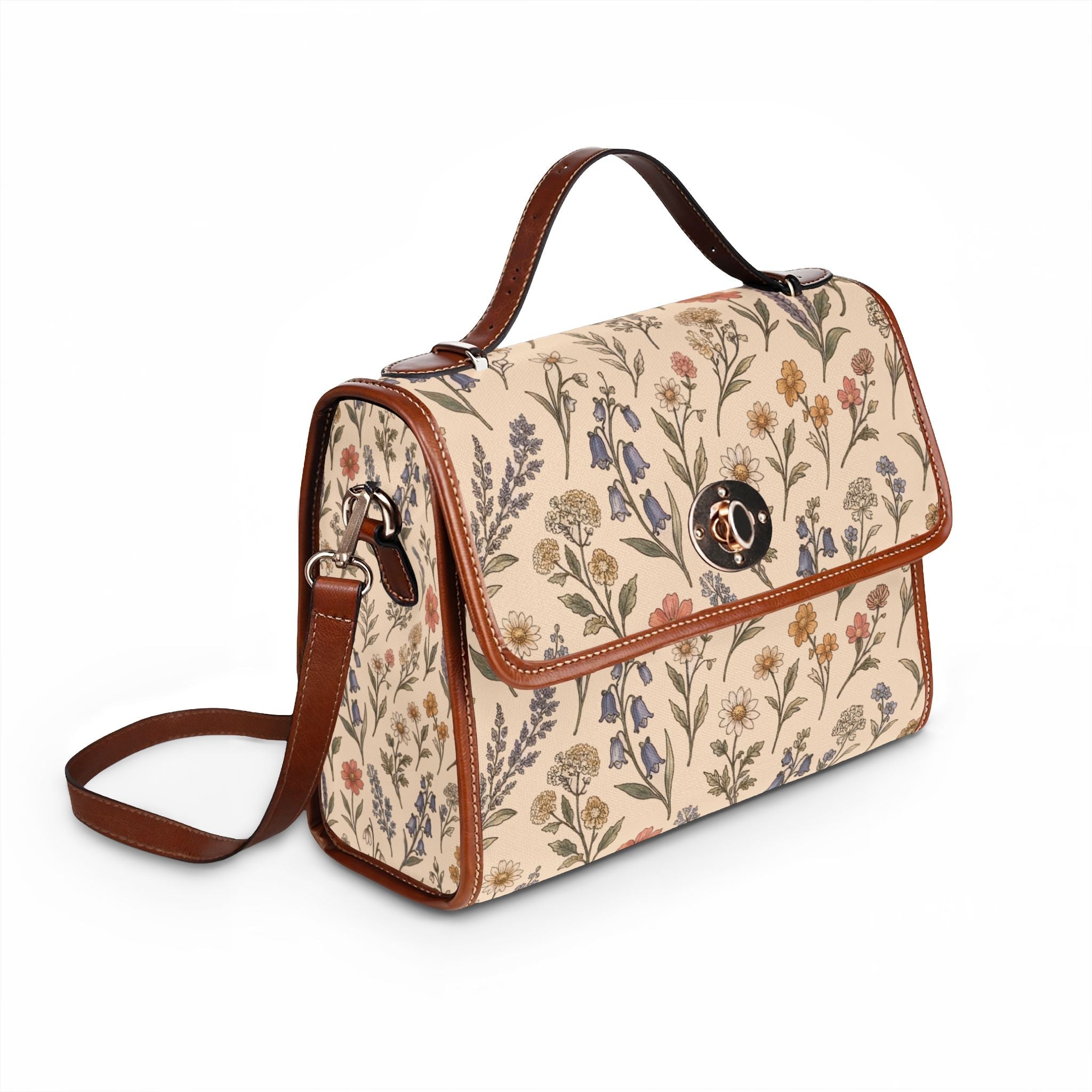 Spring Has Sprung Warm Linen | Pattern Purses Printify