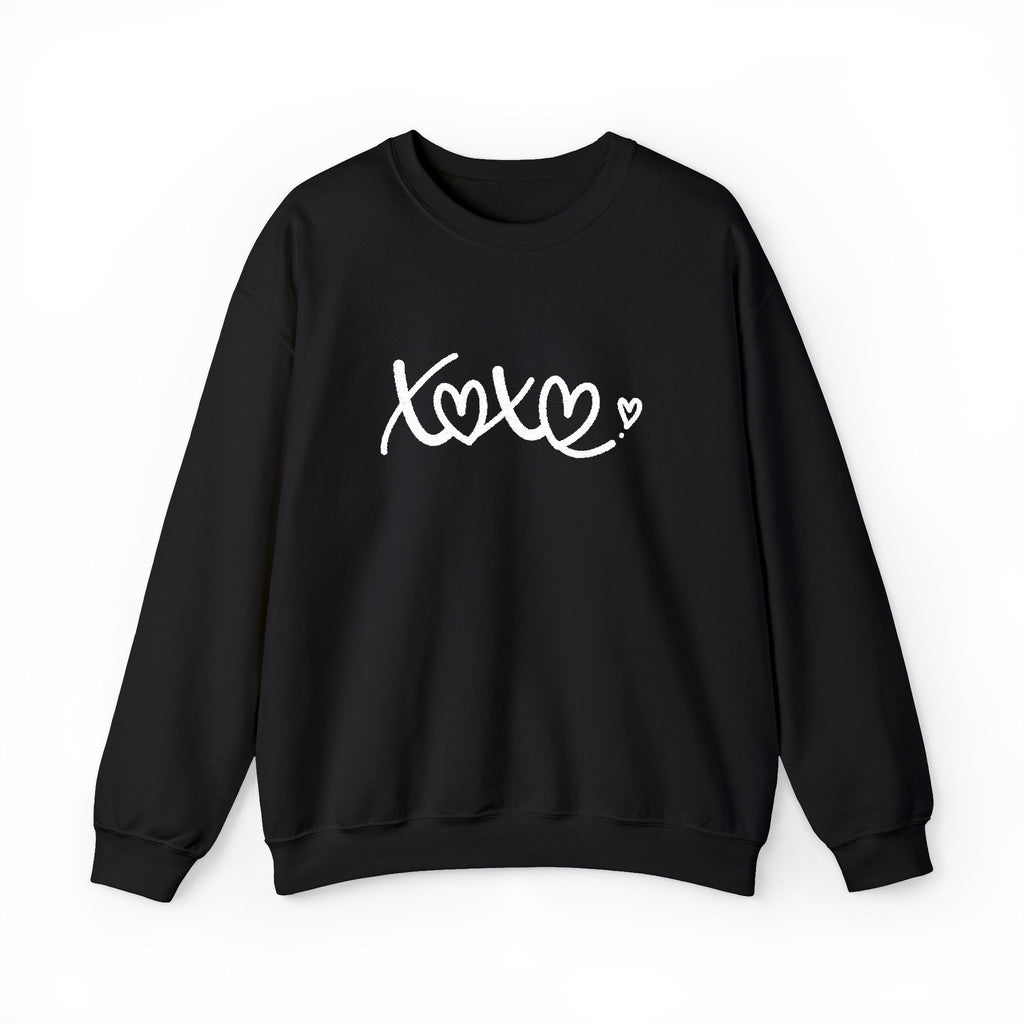 XOXO Embroidered Sweatshirt Hugs and Kisses