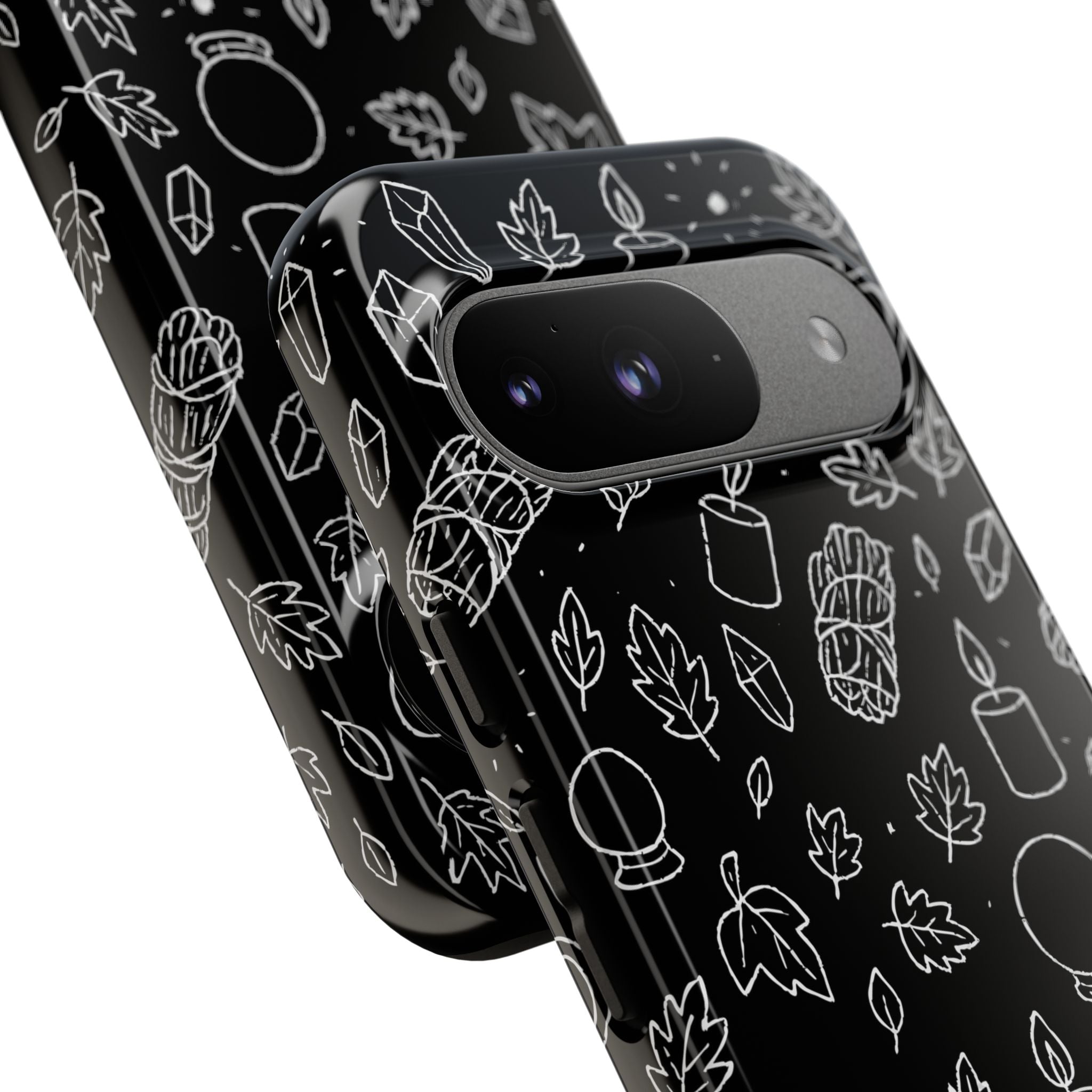 Spiritual Doodles Case, Crystal Phone case, Spiritual Doodles Case - Tough Case for Crystals Lovers, Gift for Her, Witch Decor, Phone Vibes