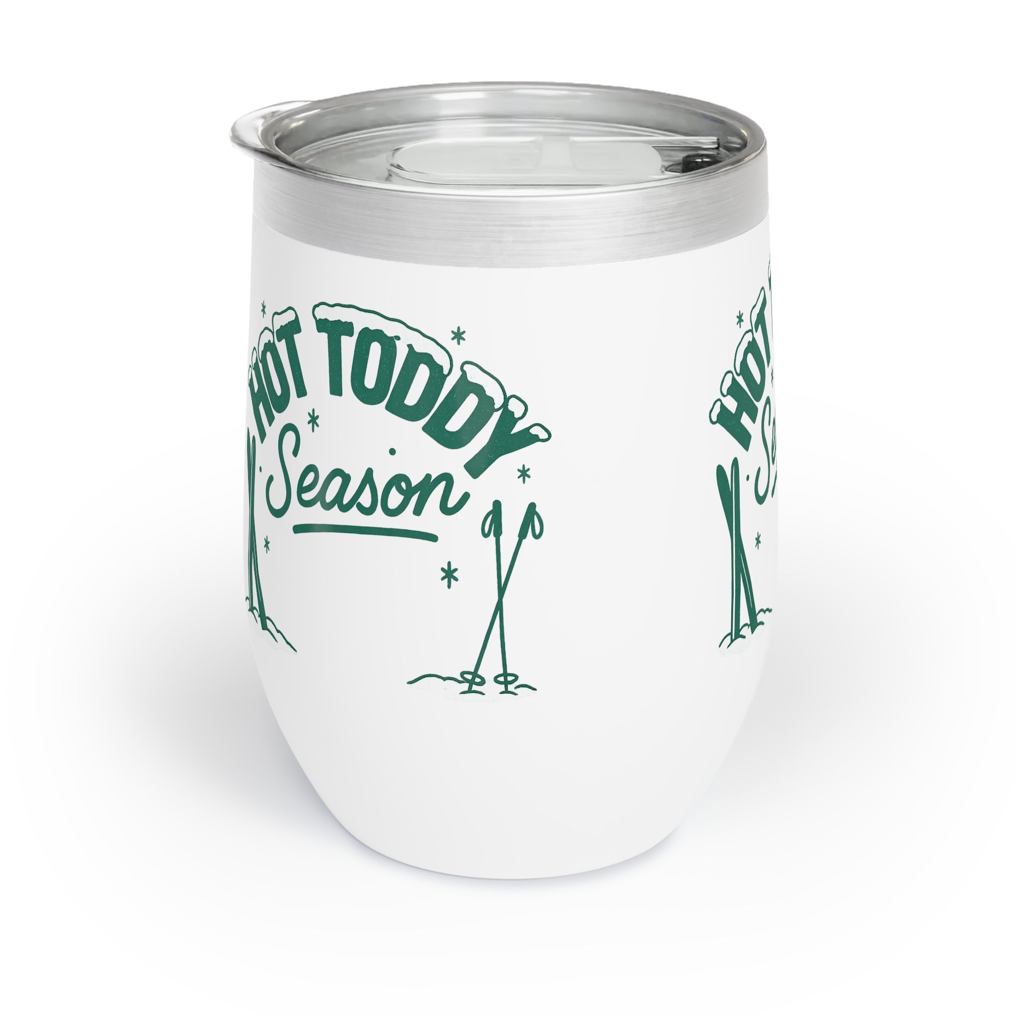 Hot Toddy To Go Insulated Tumbler | winter hot drink travel cup for après ski season