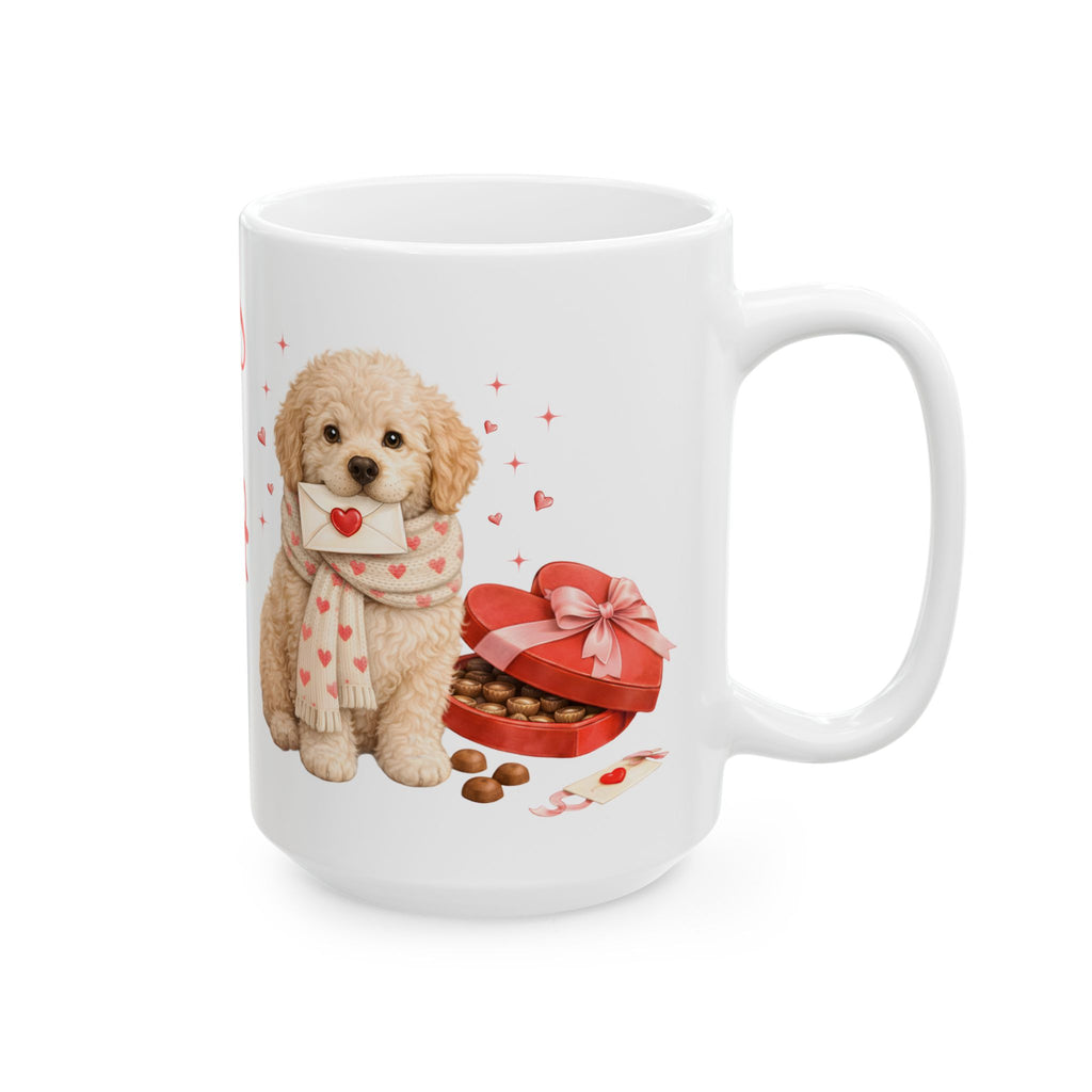 Custom Labradoodle Mug Personalized Name | Valentine Dog Lover Gift