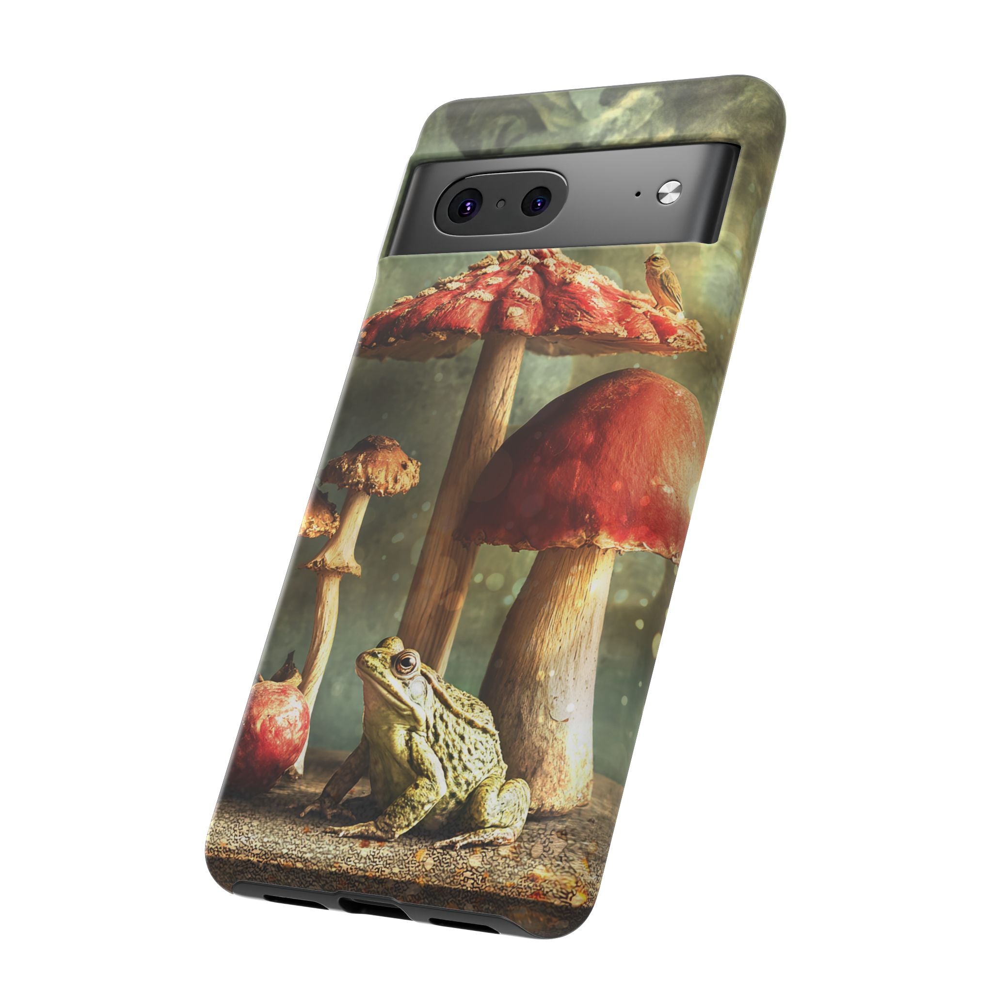 Toad and Stools Case, Crystal Phone case, Toad Stools Case - Tough Case for Toad Lovers, Gift for Her, Mushroom Decor, Toad Vibes
