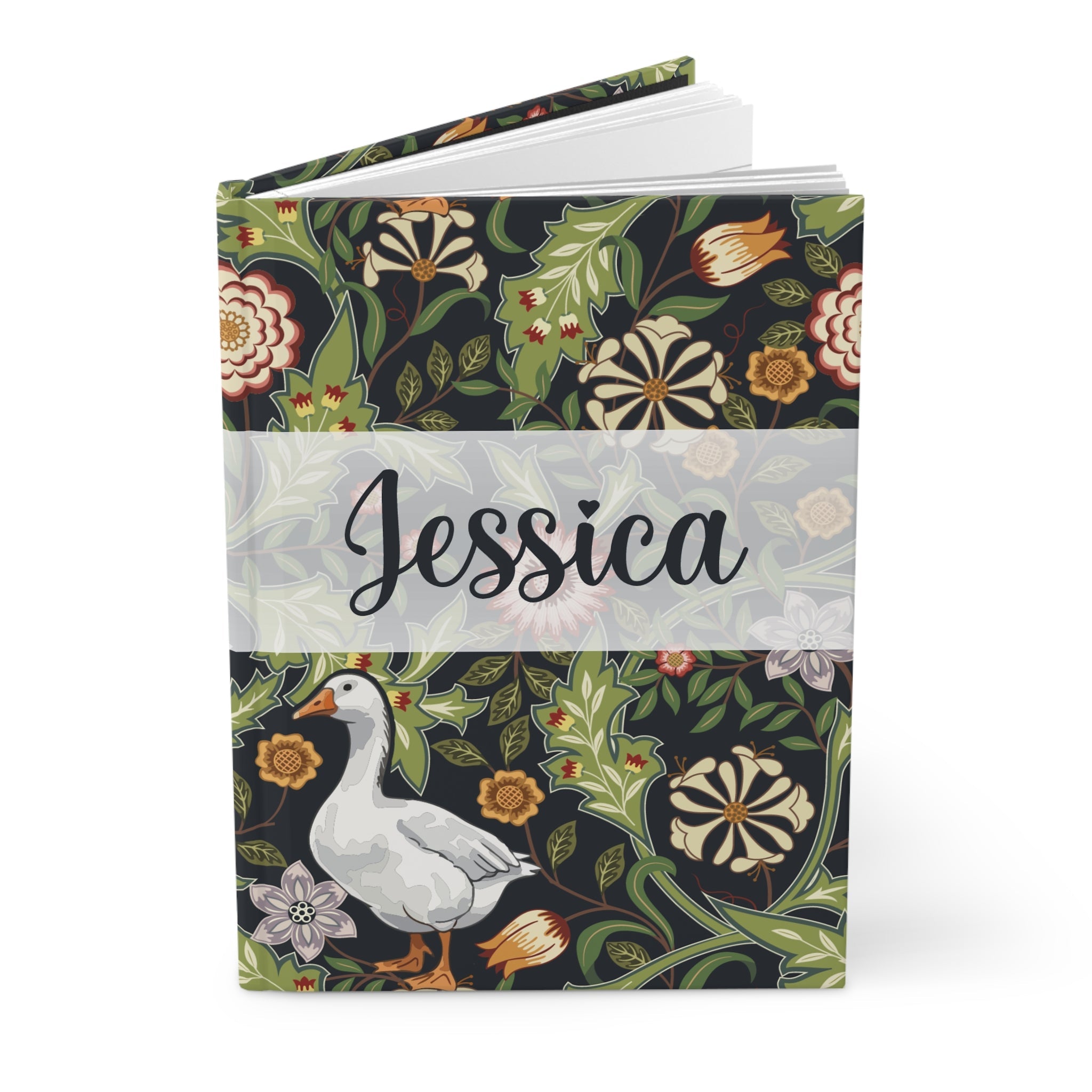Thistle & Wing | Indigo Bloom Journal Printify