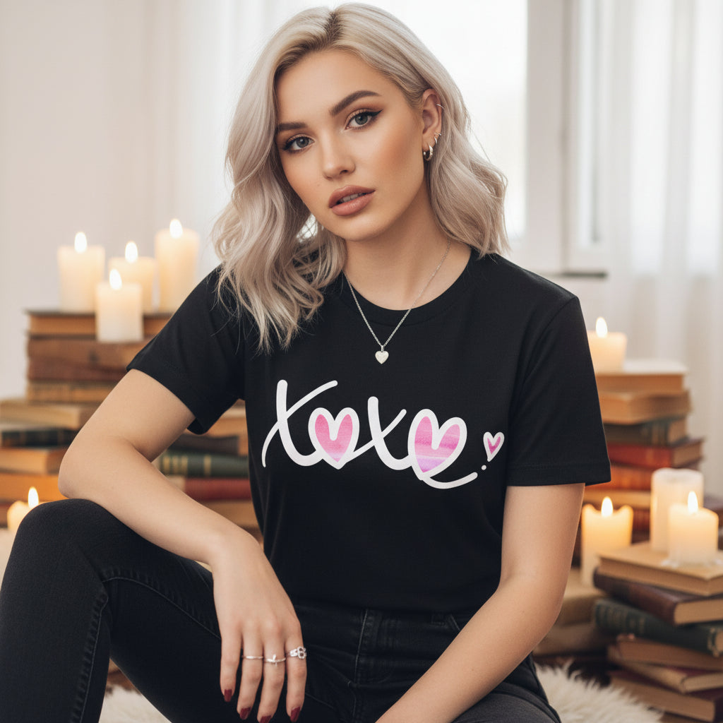 XOXO TShirt Graphic | Hugs and Kisses