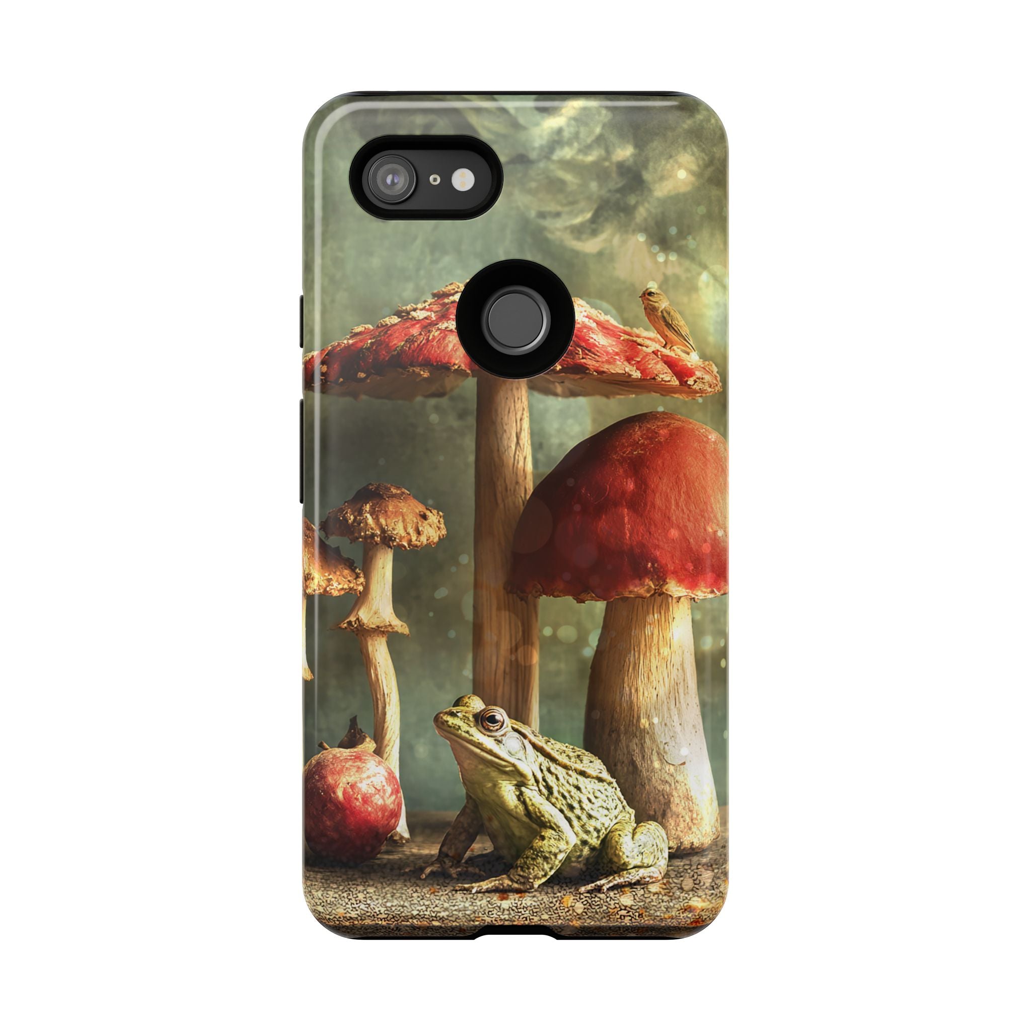 Toad and Stools Case, Crystal Phone case, Toad Stools Case - Tough Case for Toad Lovers, Gift for Her, Mushroom Decor, Toad Vibes
