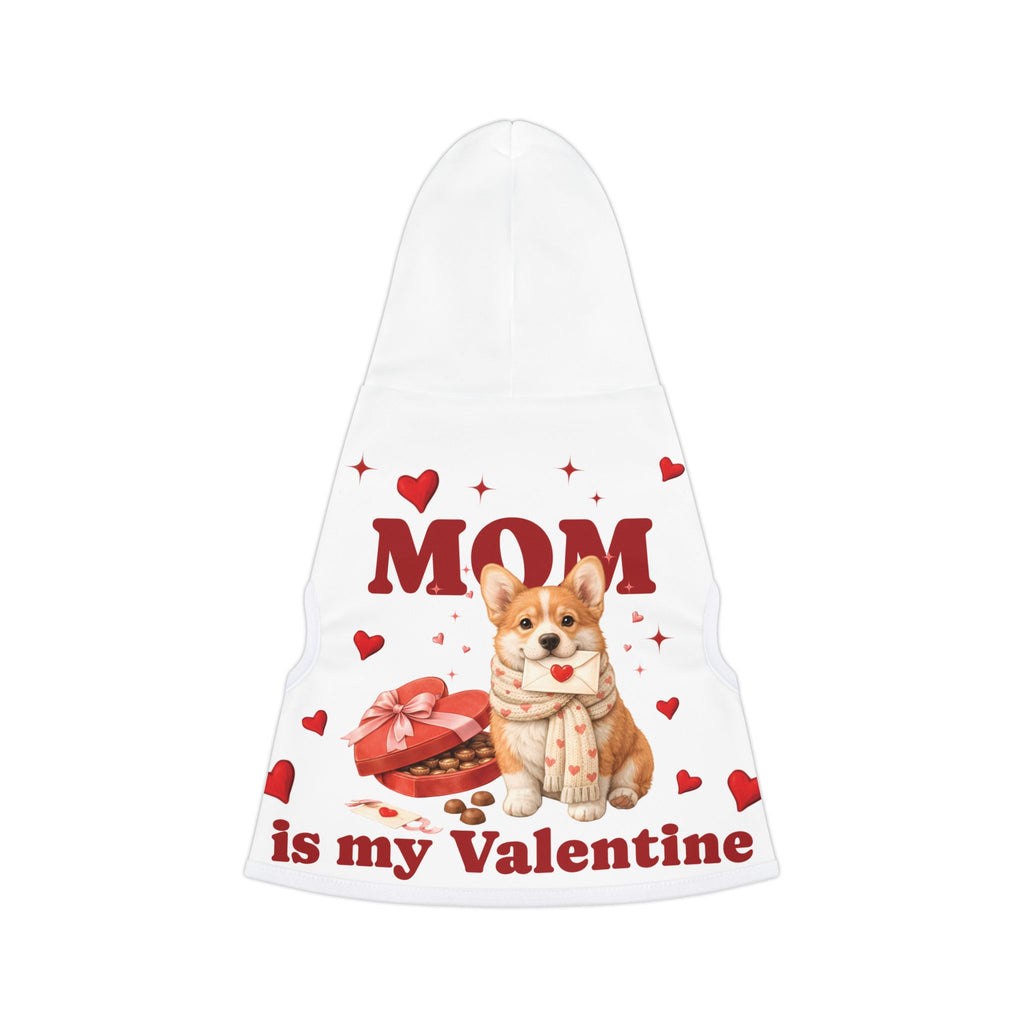 Corgi Valentine Dog Hoodie | Matching Dog Hoodie for Dog Mom Set