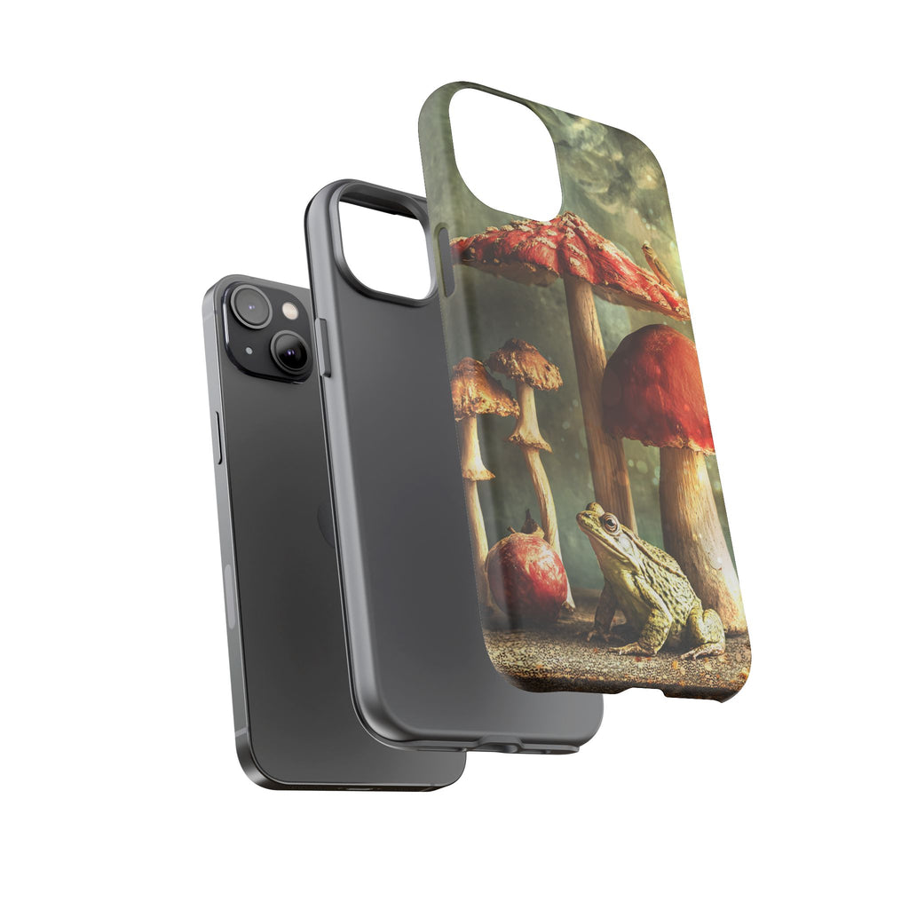 Toad and Stools Case, Crystal Phone case, Toad Stools Case - Tough Case for Toad Lovers, Gift for Her, Mushroom Decor, Toad Vibes