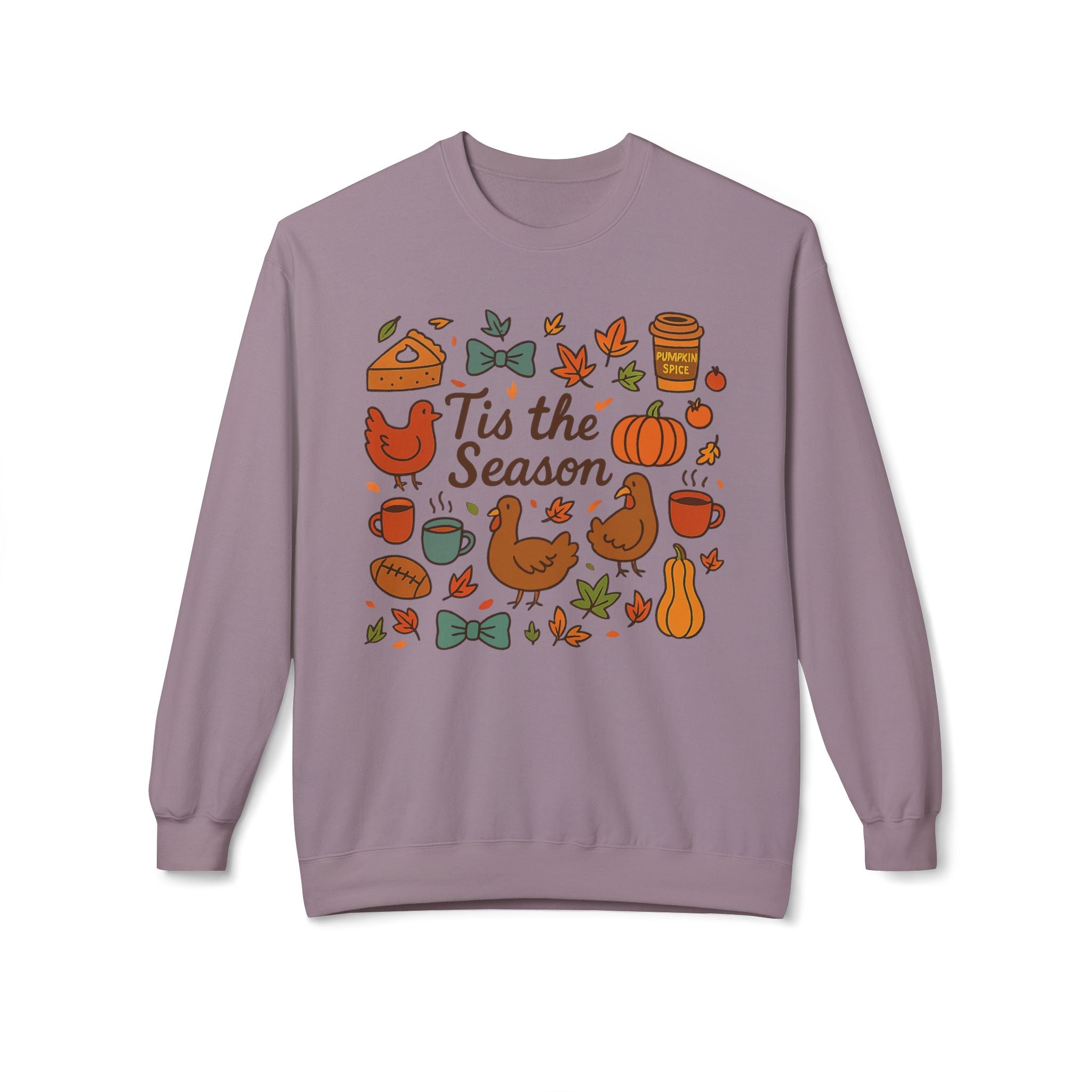 Tis the Season Doodle Thanksgiving Fall Sweatshirt
