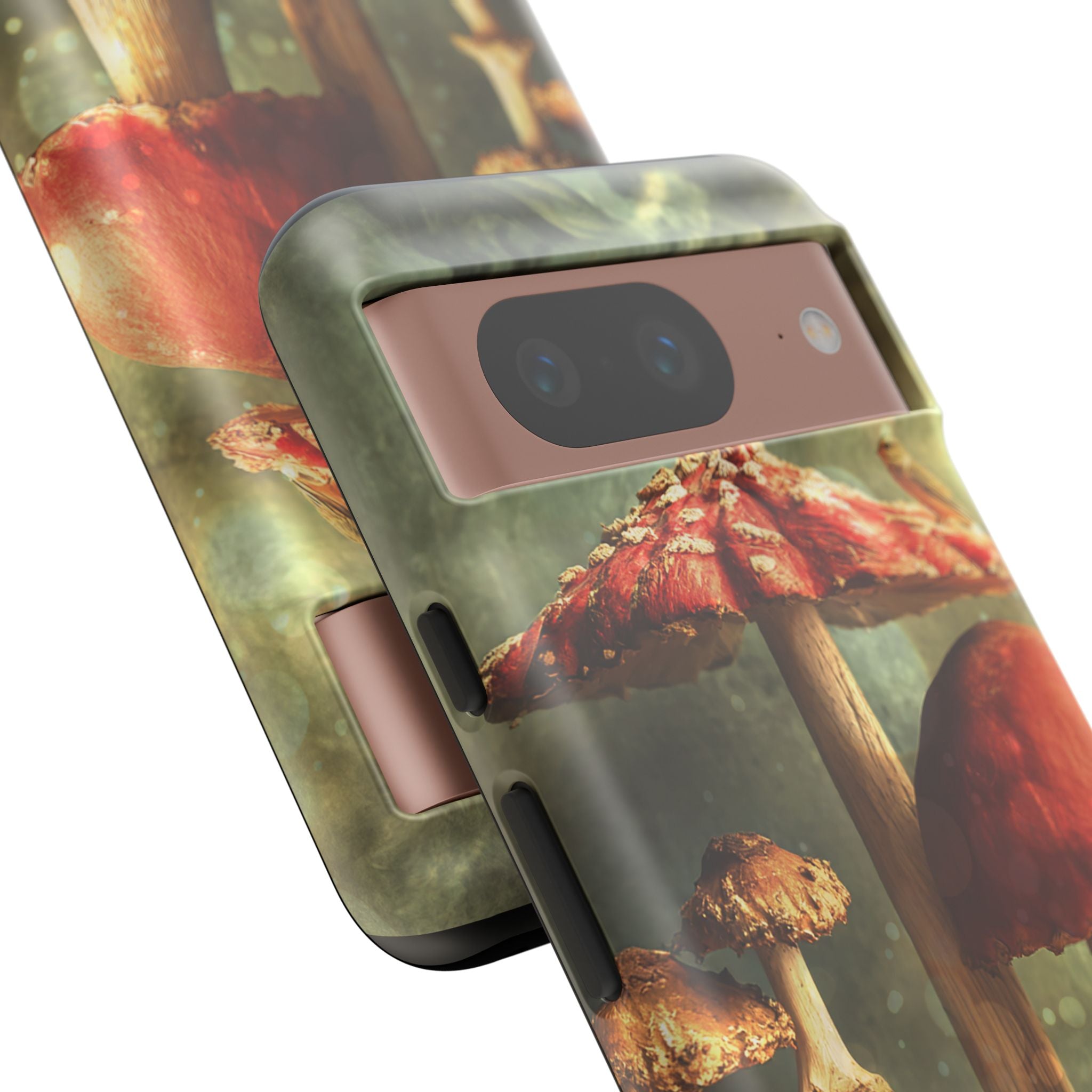 Toad and Stools Case, Crystal Phone case, Toad Stools Case - Tough Case for Toad Lovers, Gift for Her, Mushroom Decor, Toad Vibes