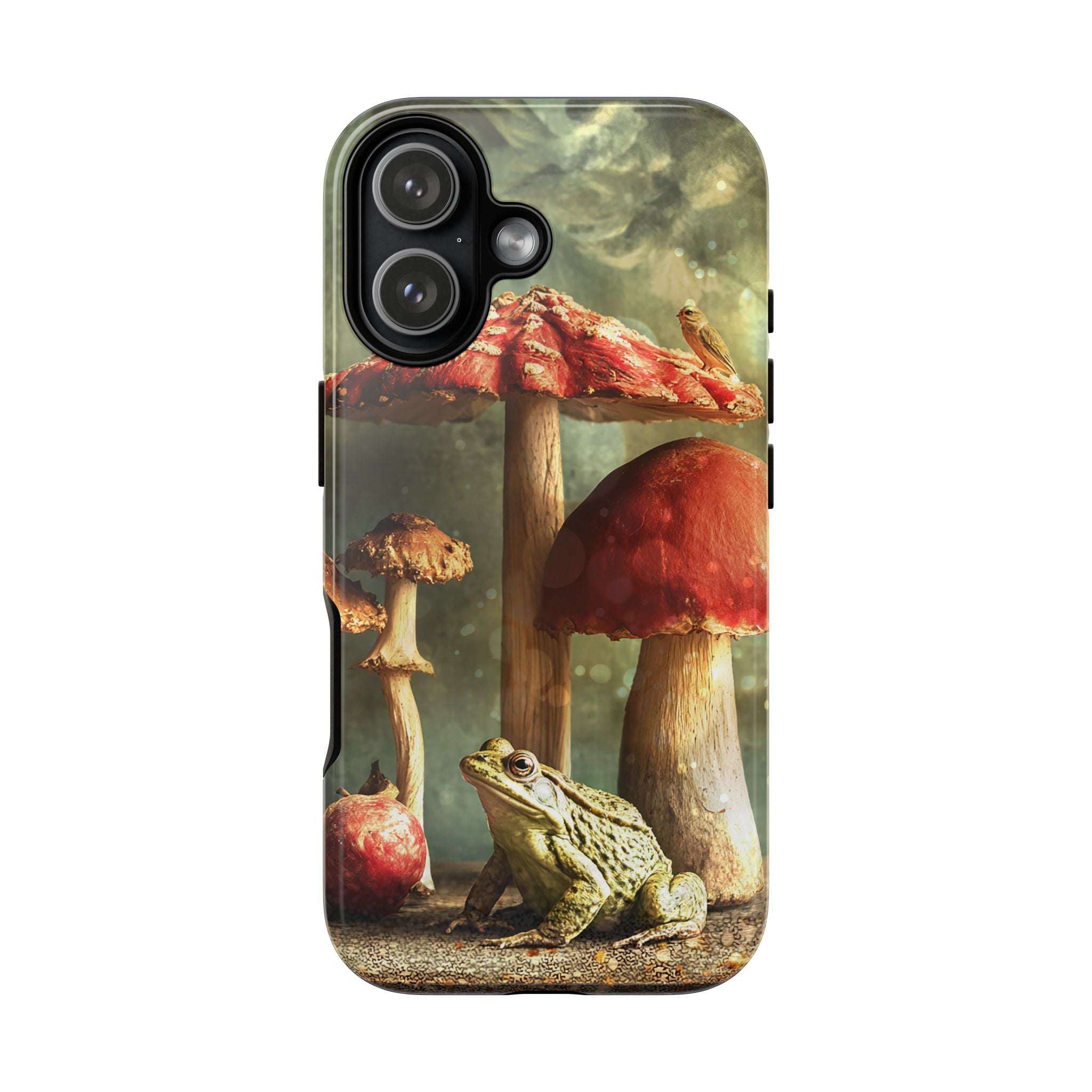Toad and Stools Case, Crystal Phone case, Toad Stools Case - Tough Case for Toad Lovers, Gift for Her, Mushroom Decor, Toad Vibes