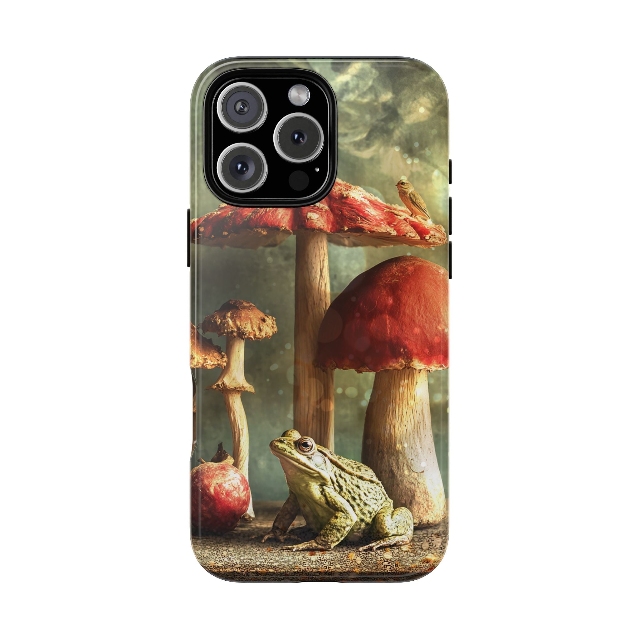 Toad and Stools Case, Crystal Phone case, Toad Stools Case - Tough Case for Toad Lovers, Gift for Her, Mushroom Decor, Toad Vibes