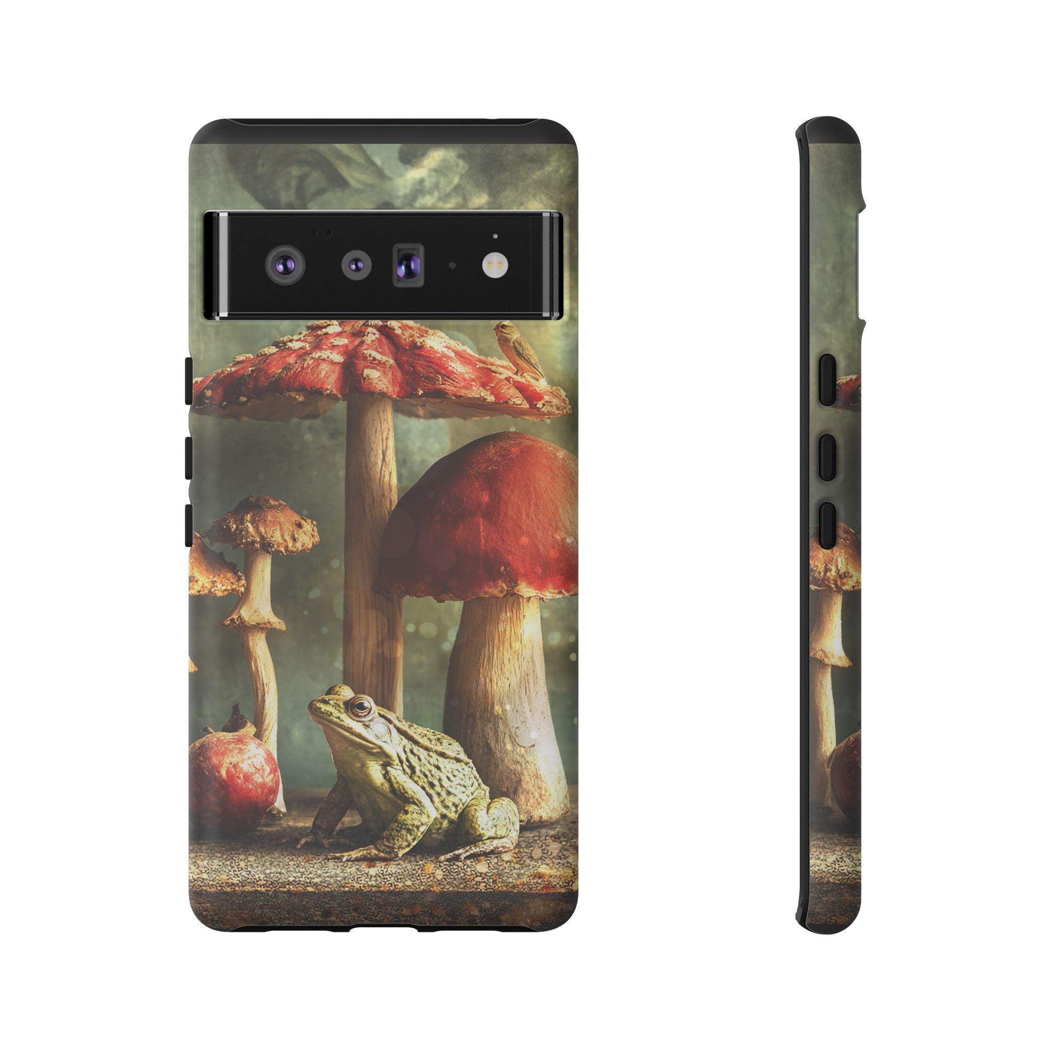 Toad and Stools Case, Crystal Phone case, Toad Stools Case - Tough Case for Toad Lovers, Gift for Her, Mushroom Decor, Toad Vibes