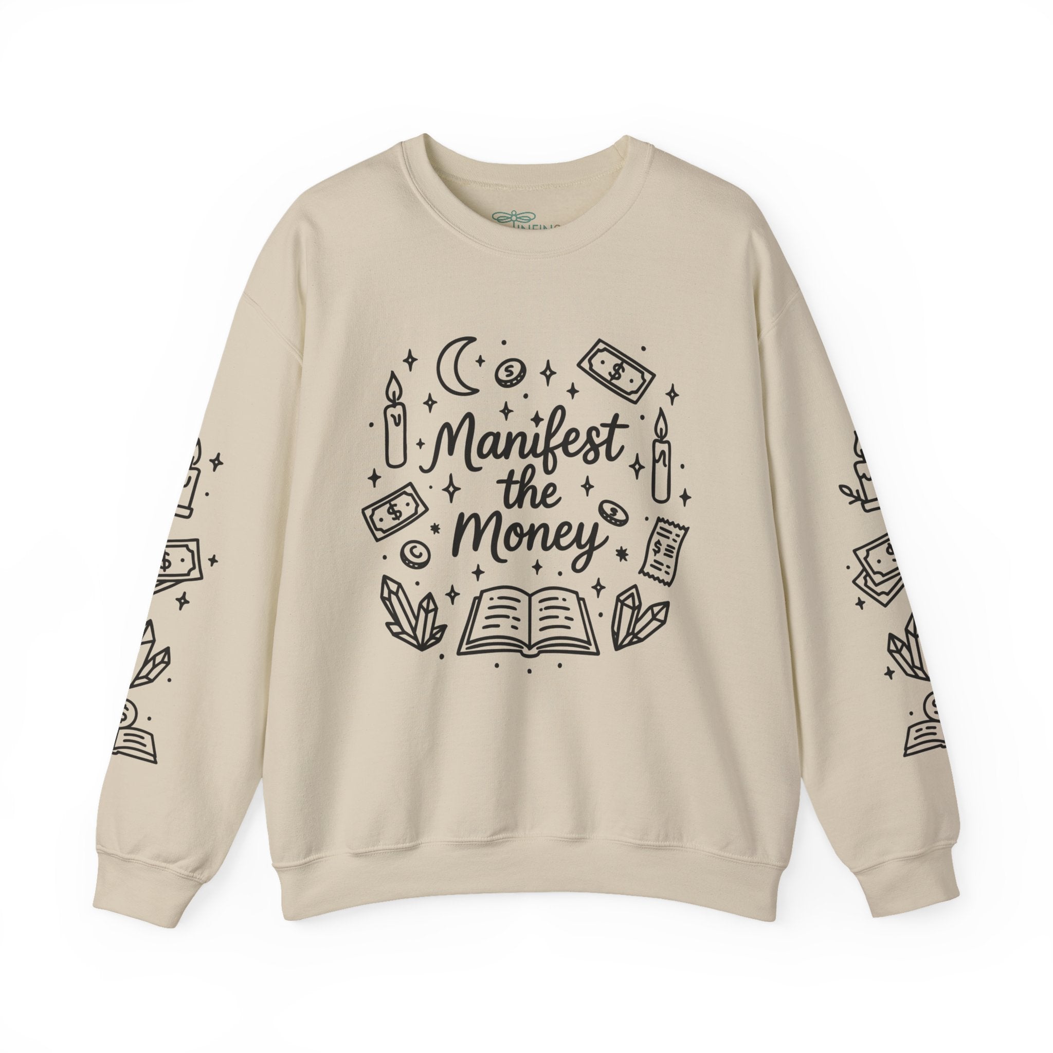 Manifest the Money Sweatshirt | Cozy Entrepreneur Vibes for E-Commerce Queens