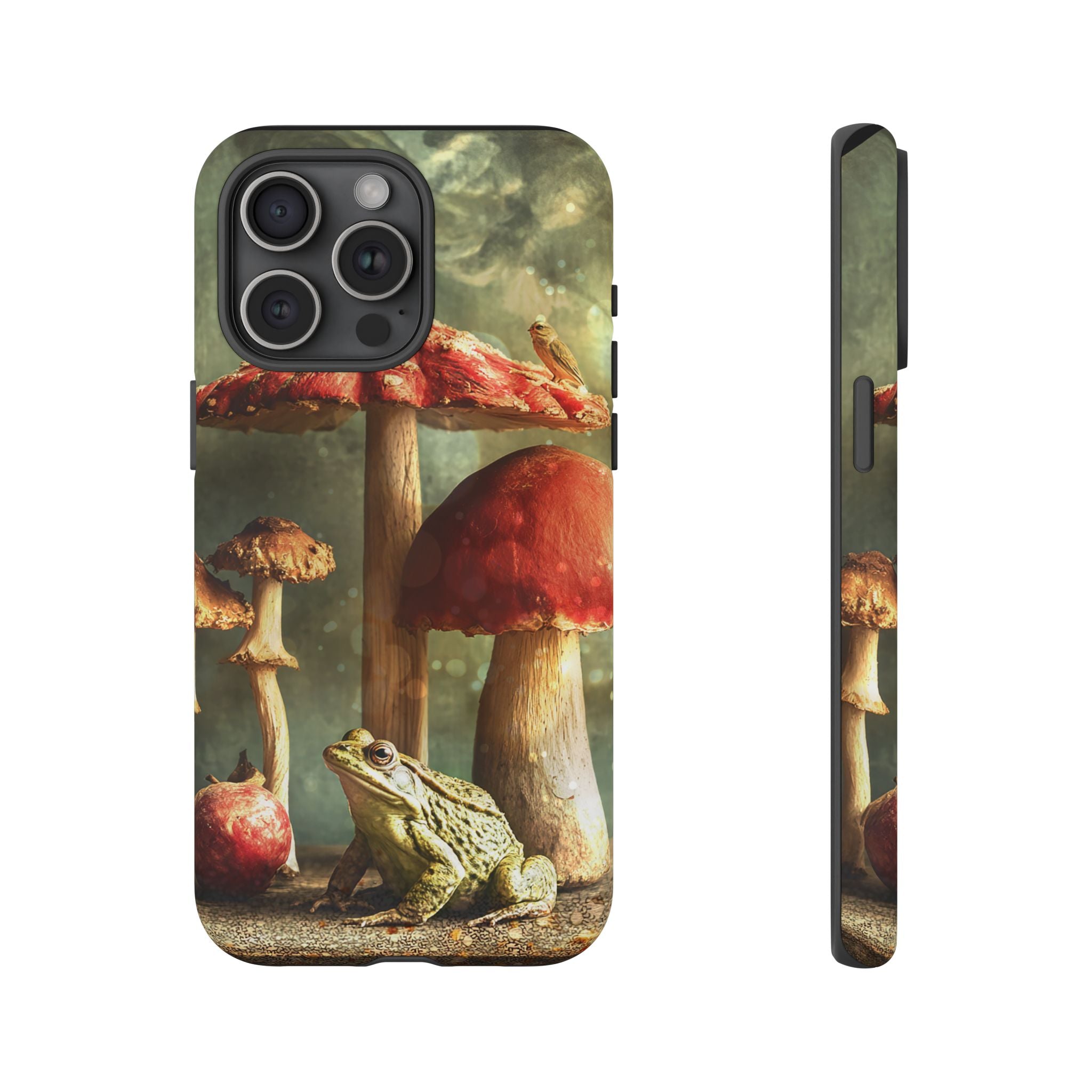 Toad and Stools Case, Crystal Phone case, Toad Stools Case - Tough Case for Toad Lovers, Gift for Her, Mushroom Decor, Toad Vibes