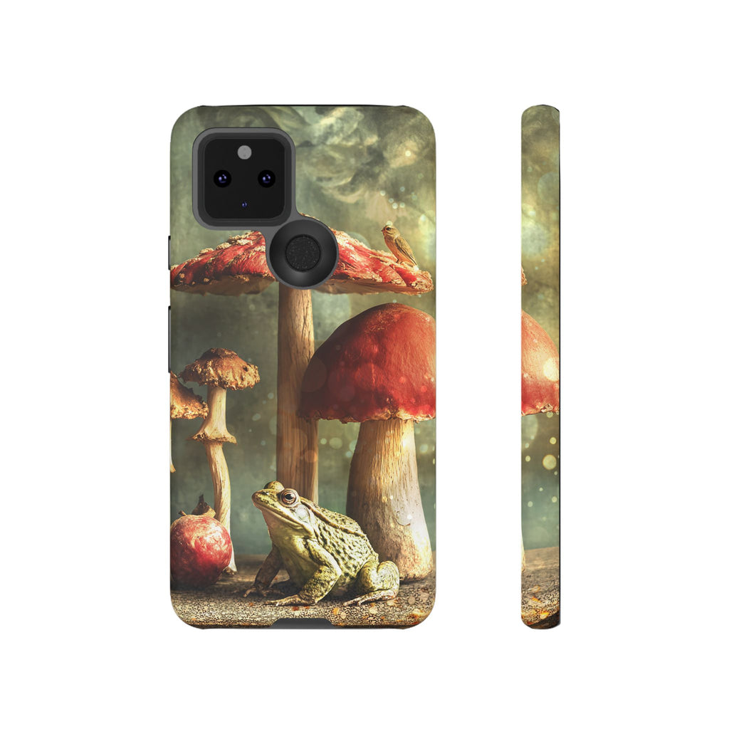 Toad and Stools Case, Crystal Phone case, Toad Stools Case - Tough Case for Toad Lovers, Gift for Her, Mushroom Decor, Toad Vibes