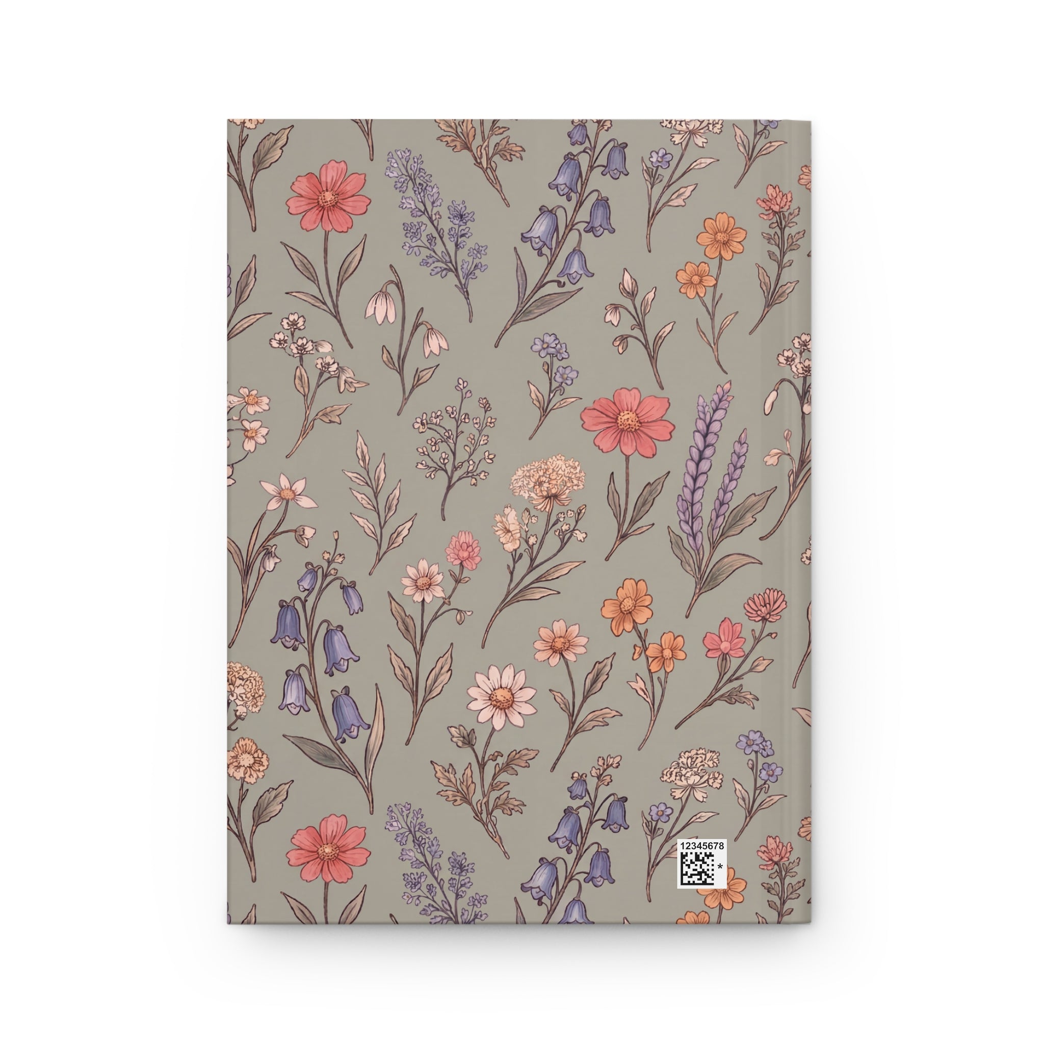 Spring Has Sprung In Morning Mist Custom Name Journal