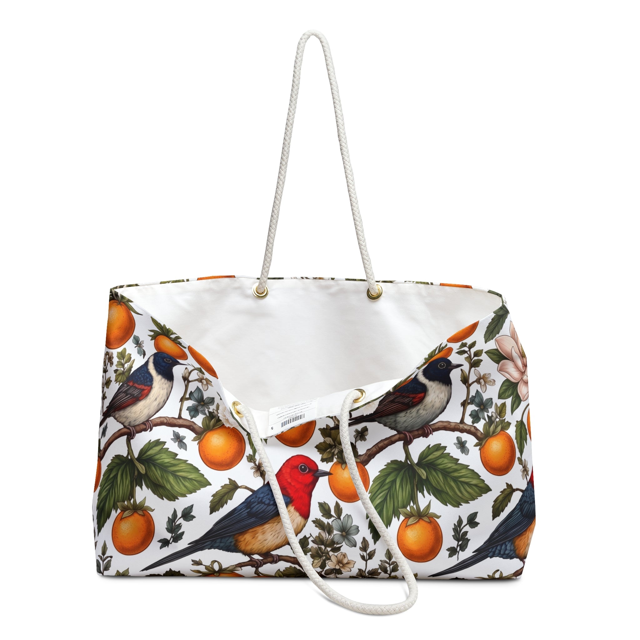 Garden Songbird | Citrus Bloom Weekender Bag Printify