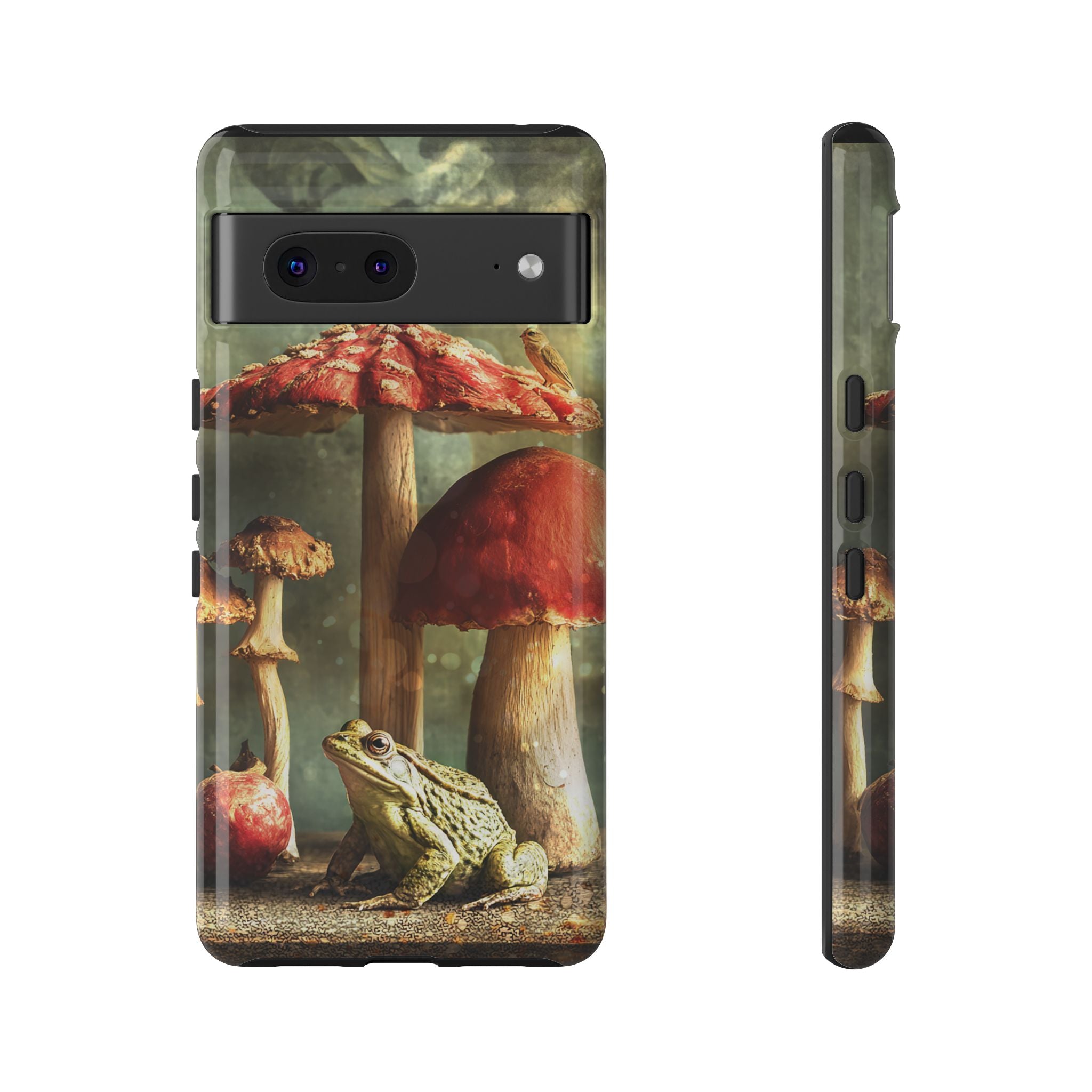 Toad and Stools Case, Crystal Phone case, Toad Stools Case - Tough Case for Toad Lovers, Gift for Her, Mushroom Decor, Toad Vibes
