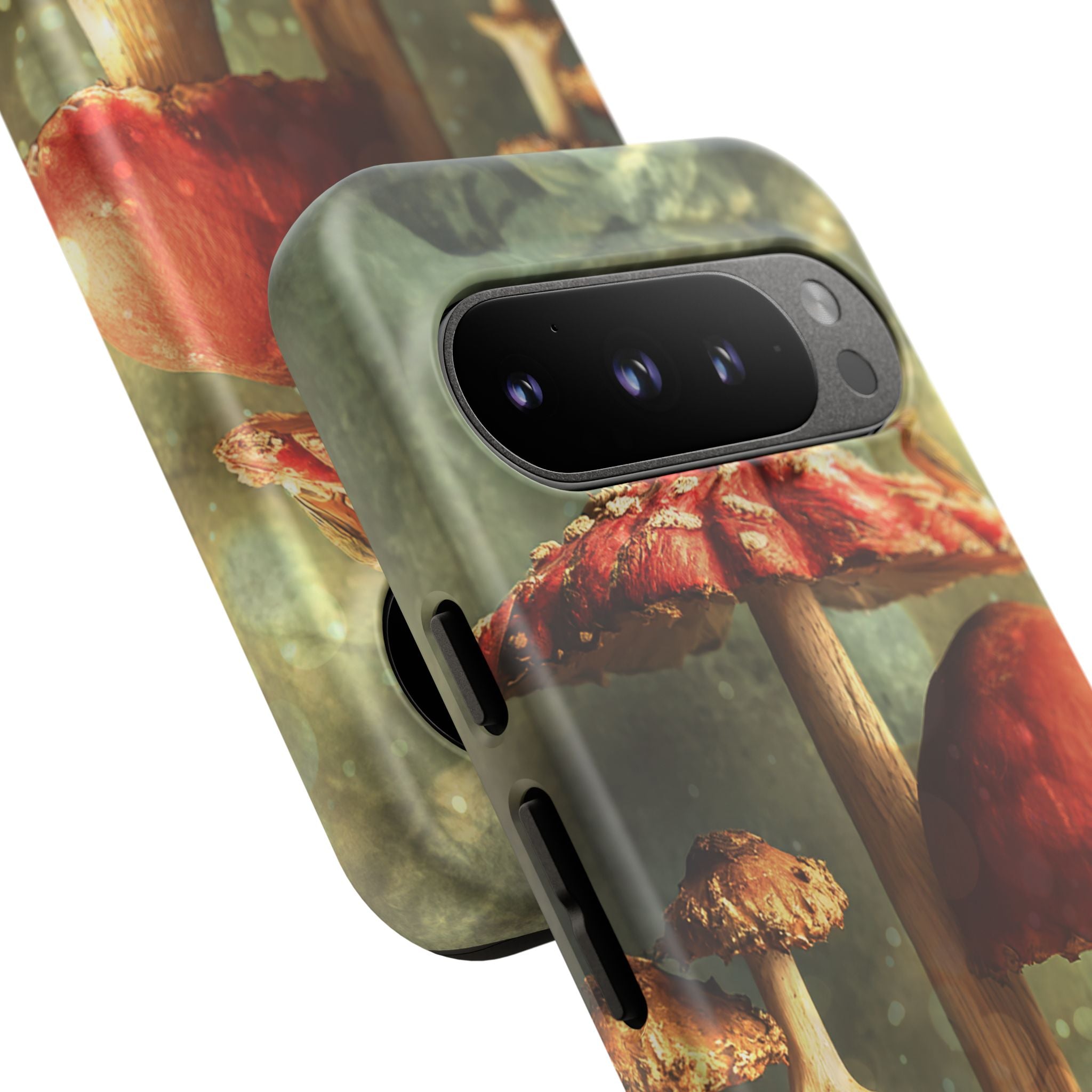 Toad and Stools Case, Crystal Phone case, Toad Stools Case - Tough Case for Toad Lovers, Gift for Her, Mushroom Decor, Toad Vibes