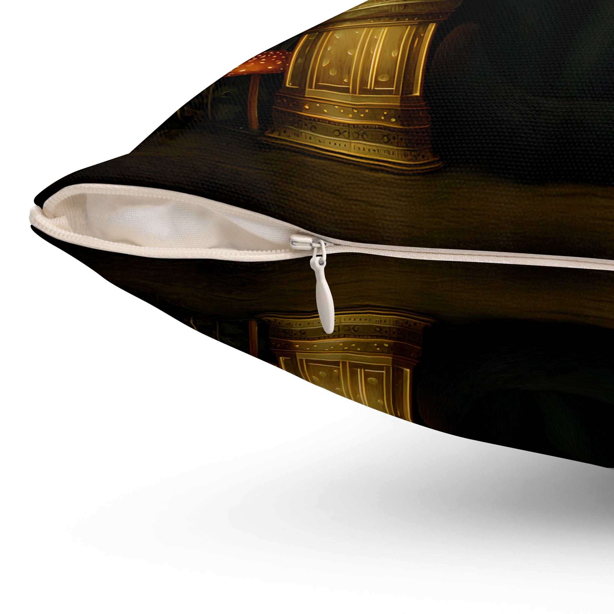 The Watchful Cat Pillow | The Forest Garden Throw Pillow for Cat Lovers