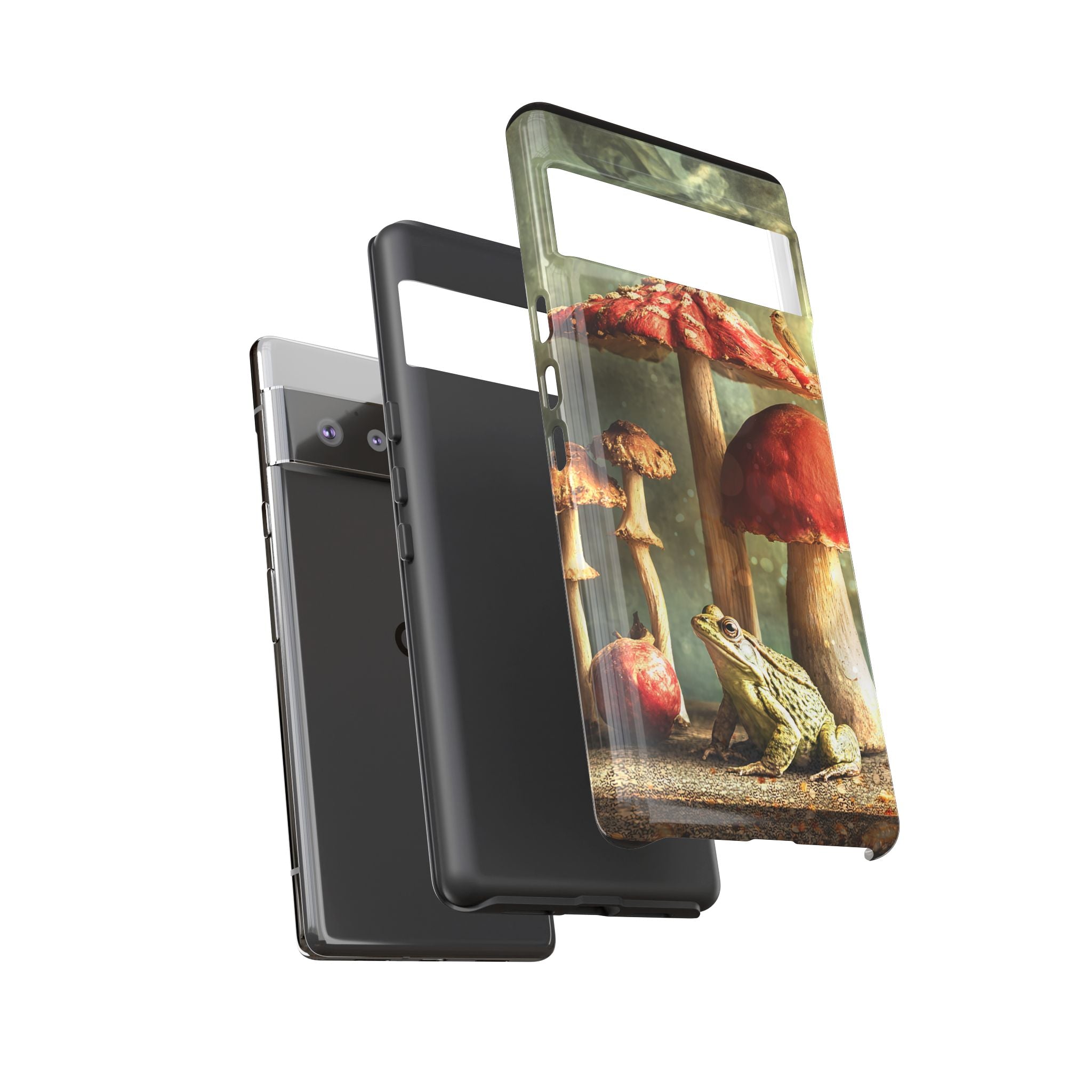 Toad and Stools Case, Crystal Phone case, Toad Stools Case - Tough Case for Toad Lovers, Gift for Her, Mushroom Decor, Toad Vibes