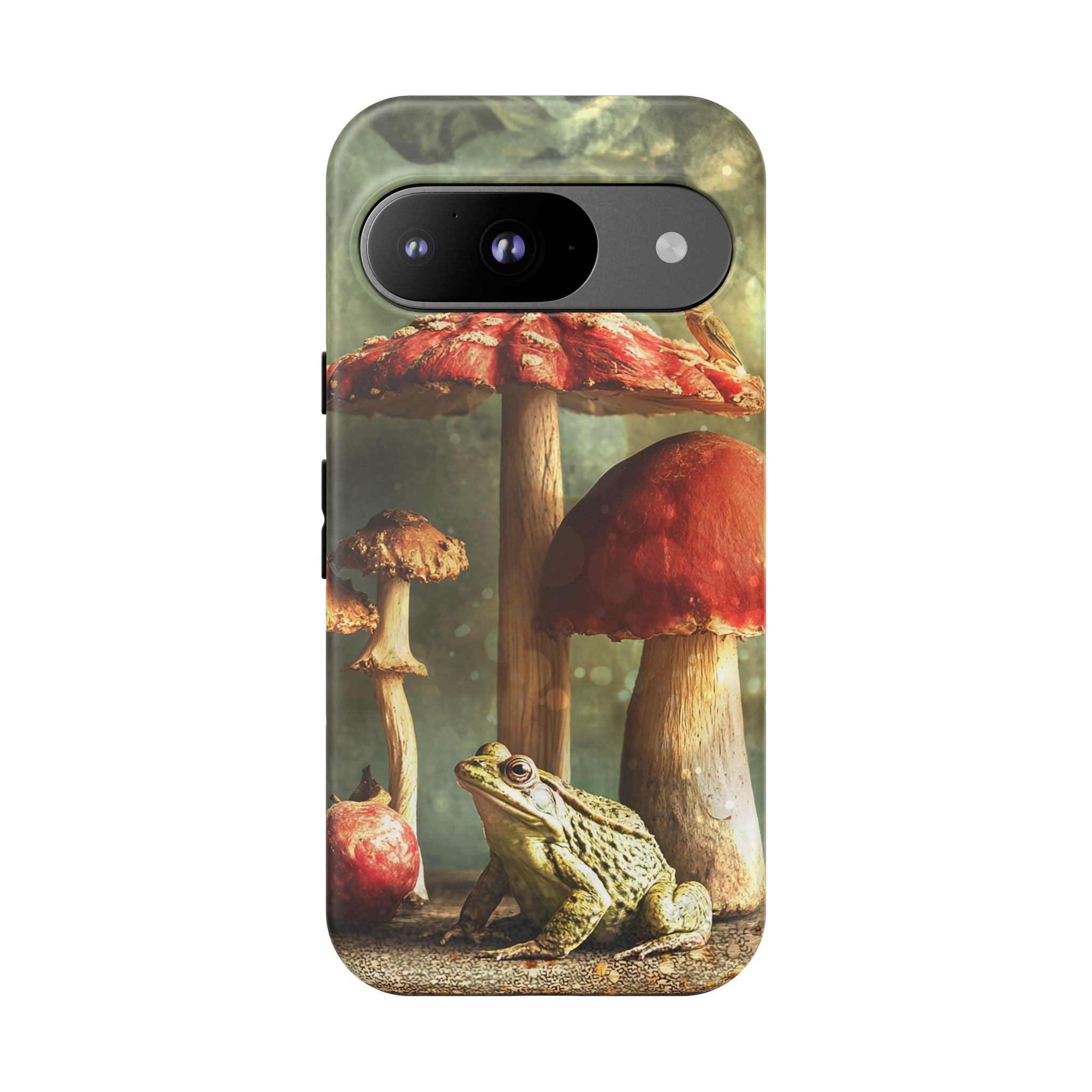 Toad and Stools Case, Crystal Phone case, Toad Stools Case - Tough Case for Toad Lovers, Gift for Her, Mushroom Decor, Toad Vibes
