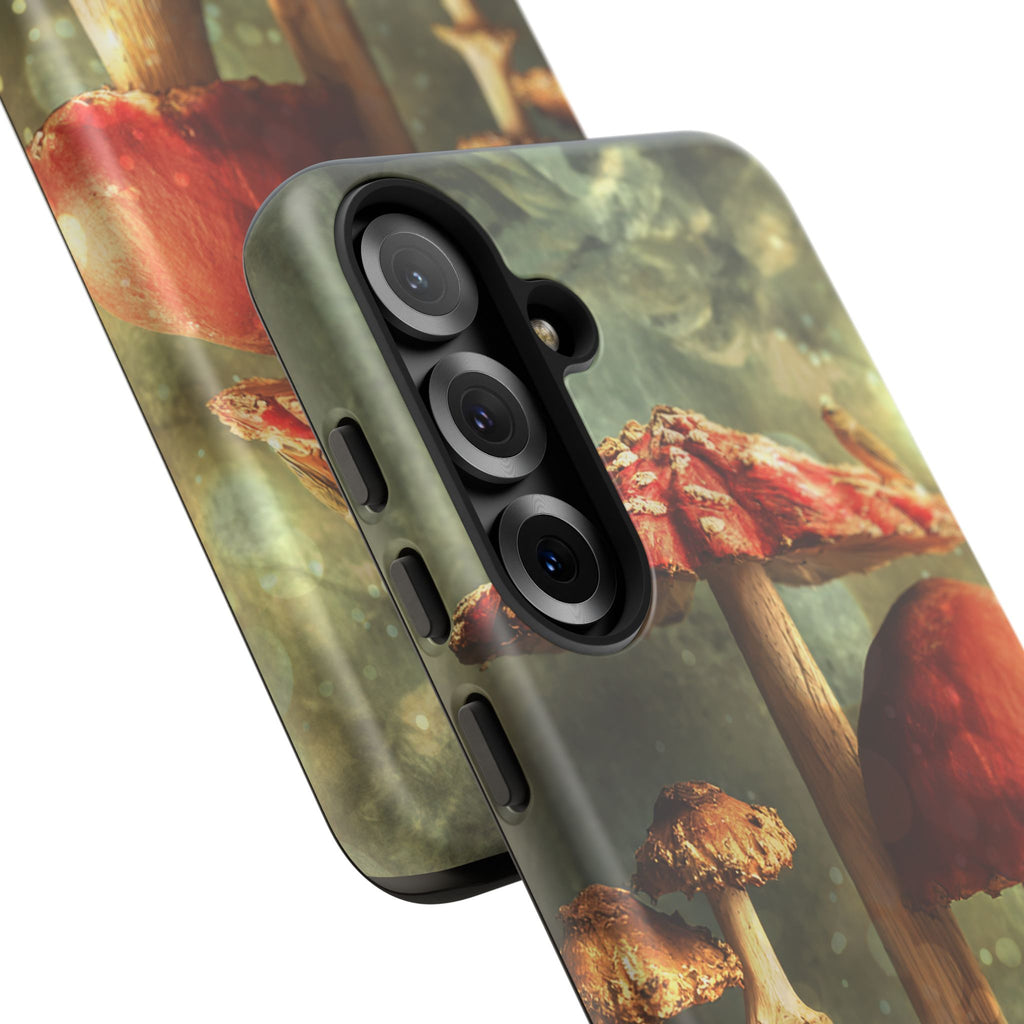 Toad and Stools Case, Crystal Phone case, Toad Stools Case - Tough Case for Toad Lovers, Gift for Her, Mushroom Decor, Toad Vibes