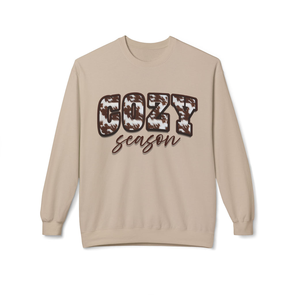 Cozy Season Cowhide Sweatshirt