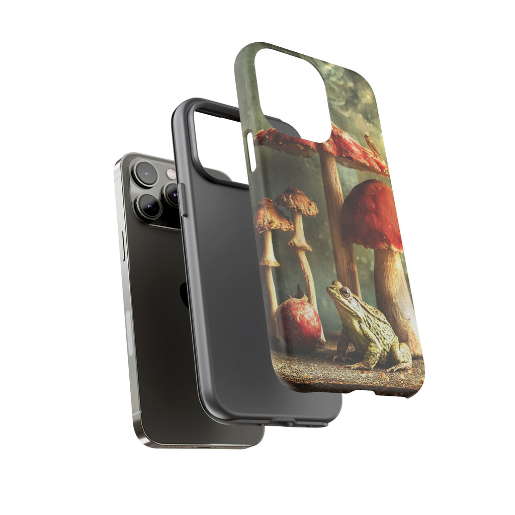 Toad and Stools Case, Crystal Phone case, Toad Stools Case - Tough Case for Toad Lovers, Gift for Her, Mushroom Decor, Toad Vibes