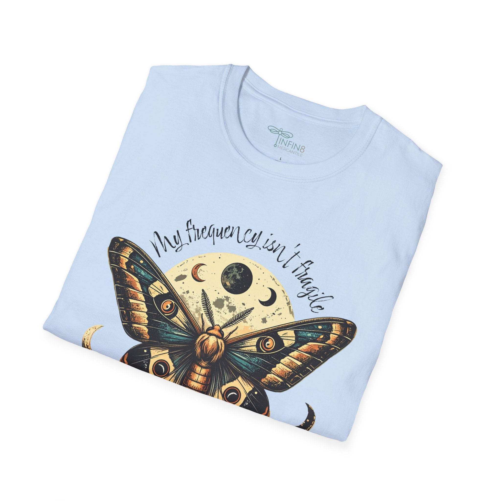 Boho Butterfly T-Shirt: Eco-Friendly Fierce Frequency Top