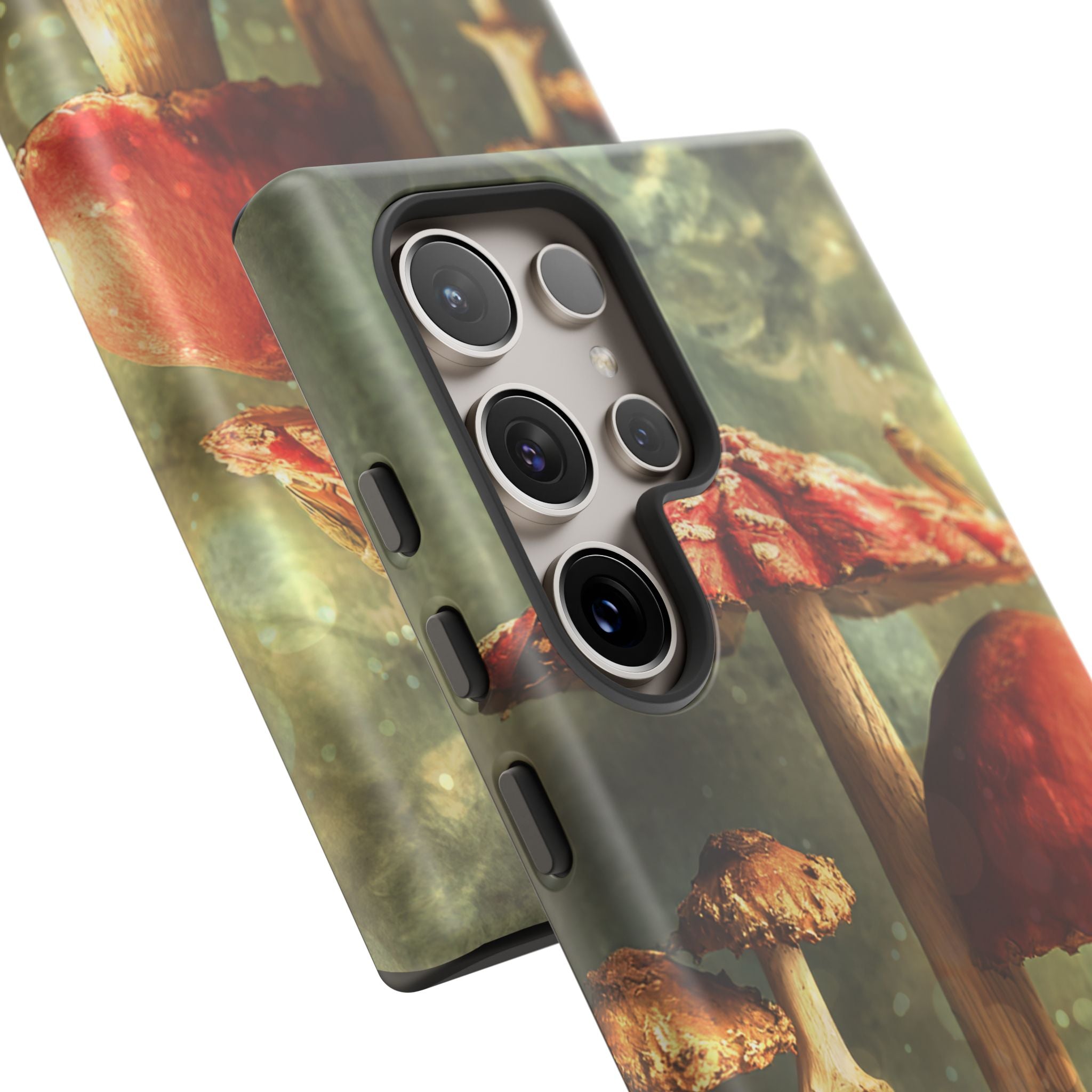 Toad and Stools Case, Crystal Phone case, Toad Stools Case - Tough Case for Toad Lovers, Gift for Her, Mushroom Decor, Toad Vibes