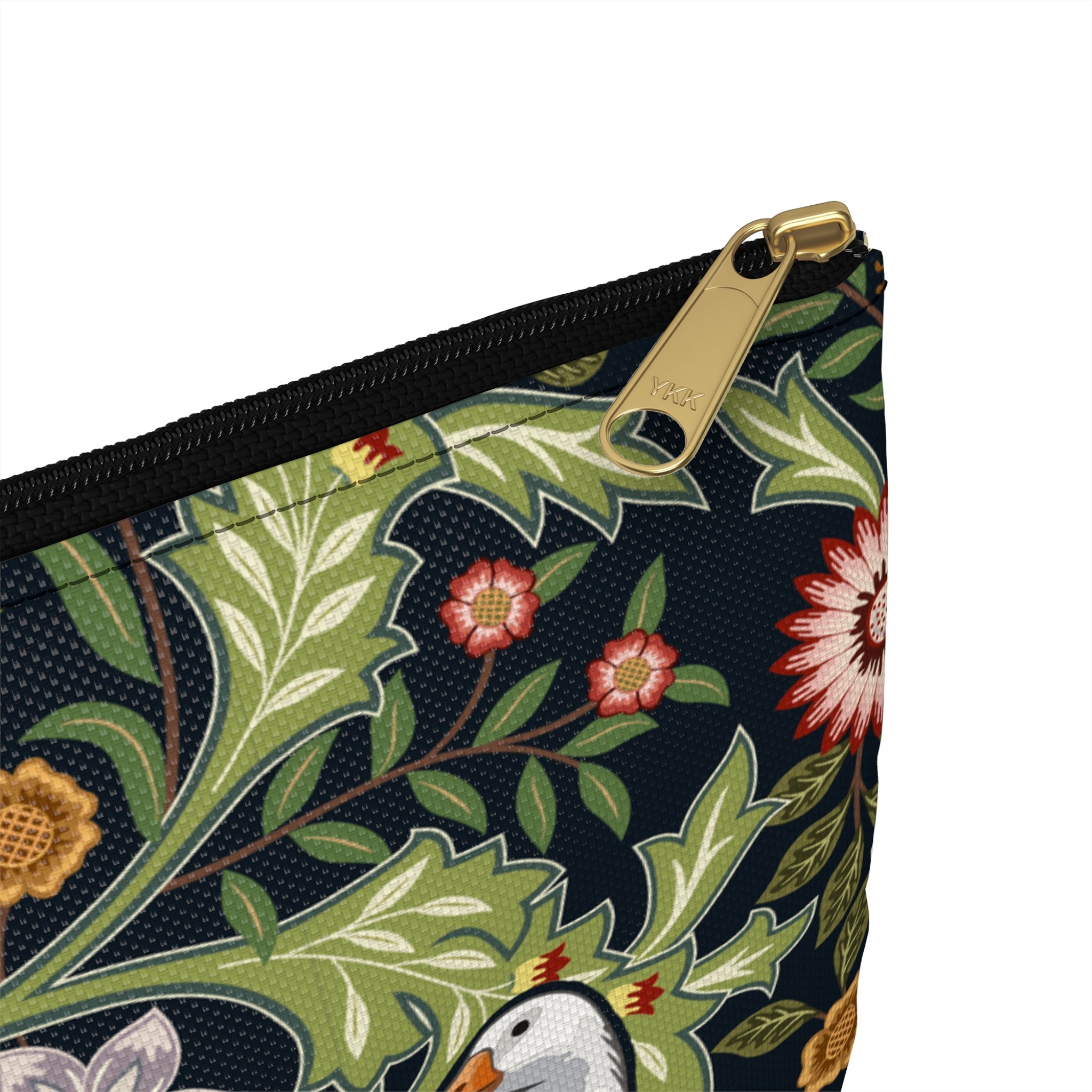 Thistle & Wing | Indigo Bloom Accessory Pouch Printify