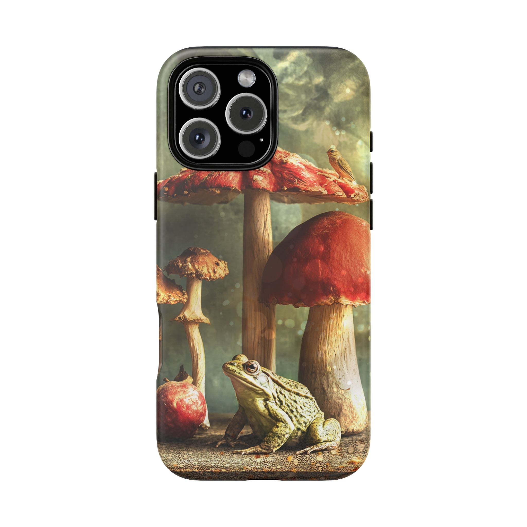 Toad and Stools Case, Crystal Phone case, Toad Stools Case - Tough Case for Toad Lovers, Gift for Her, Mushroom Decor, Toad Vibes