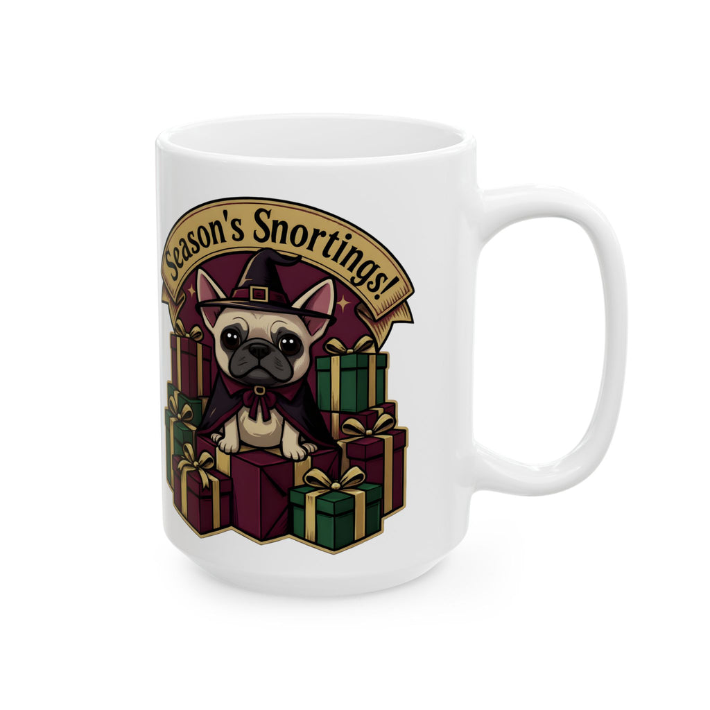 Gothmas Frenchie French Bulldog Mug | Frenchie Christmas Coffee Cup